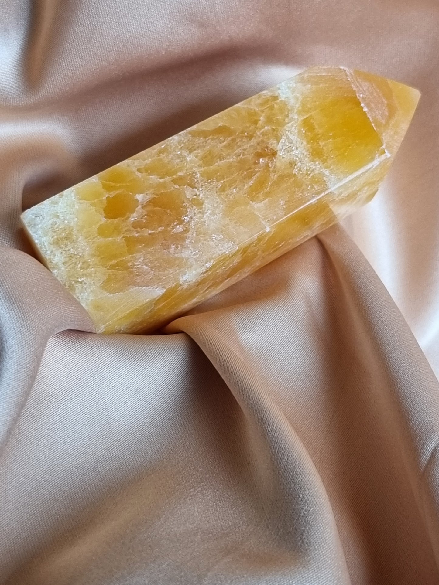 Orange Calcite Tower