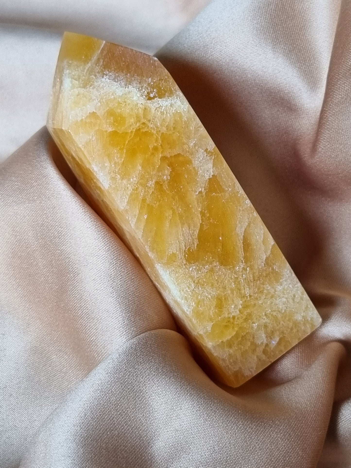 Orange Calcite Tower