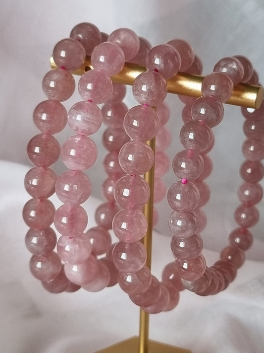 Madagascar Rose Quartz Bracelet