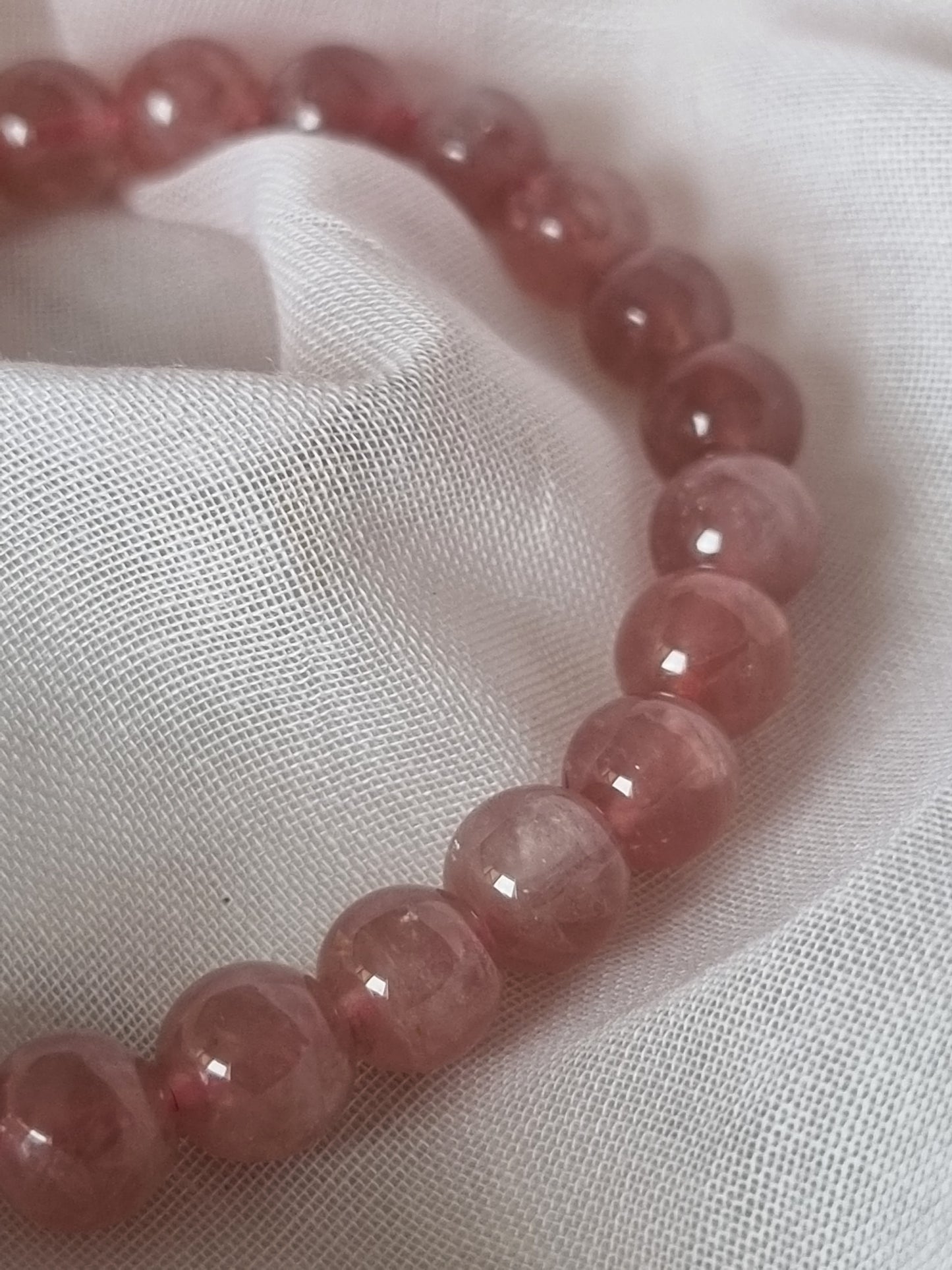 Madagascar Rose Quartz Bracelet