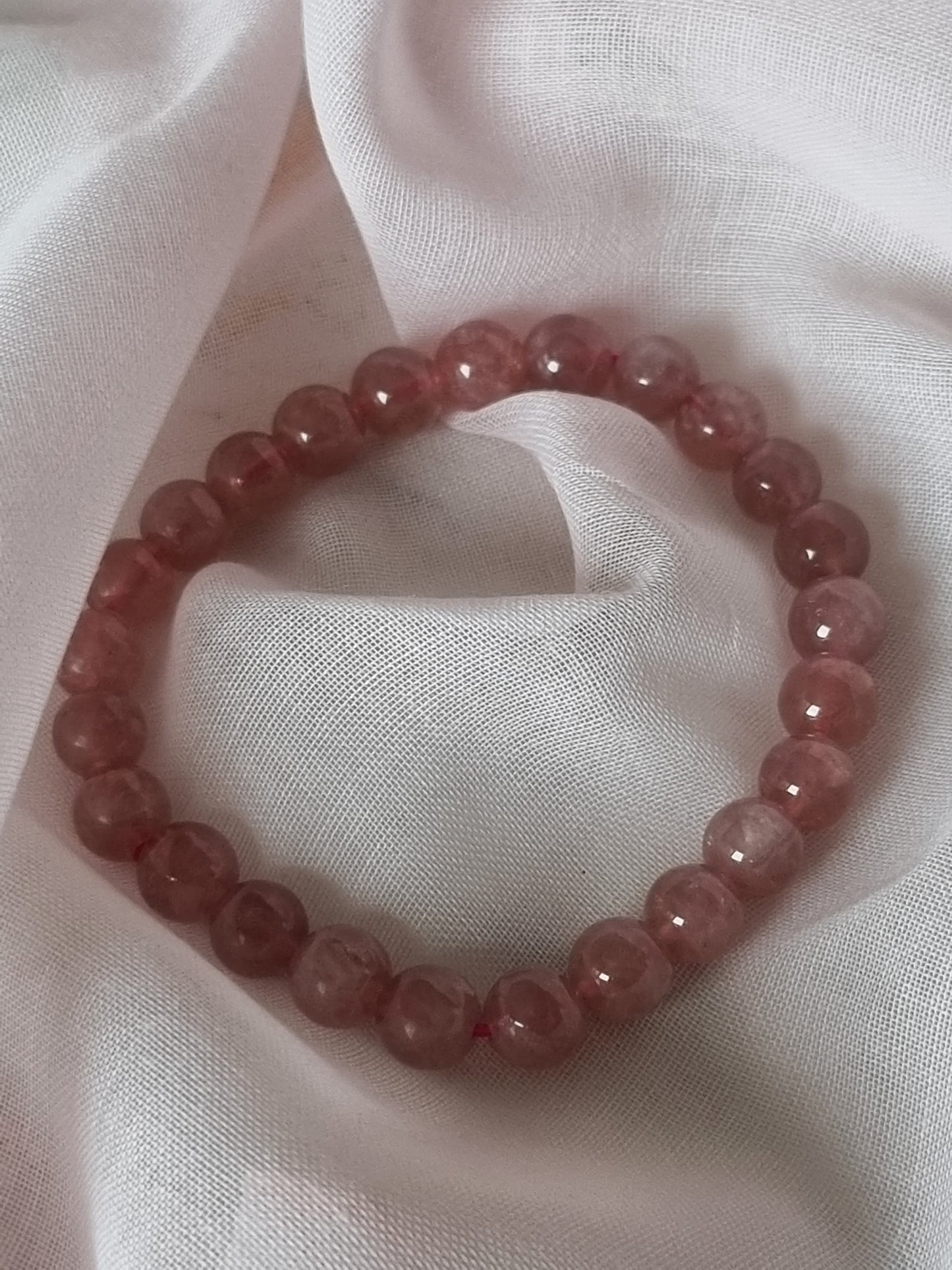Madagascar Rose Quartz Bracelet