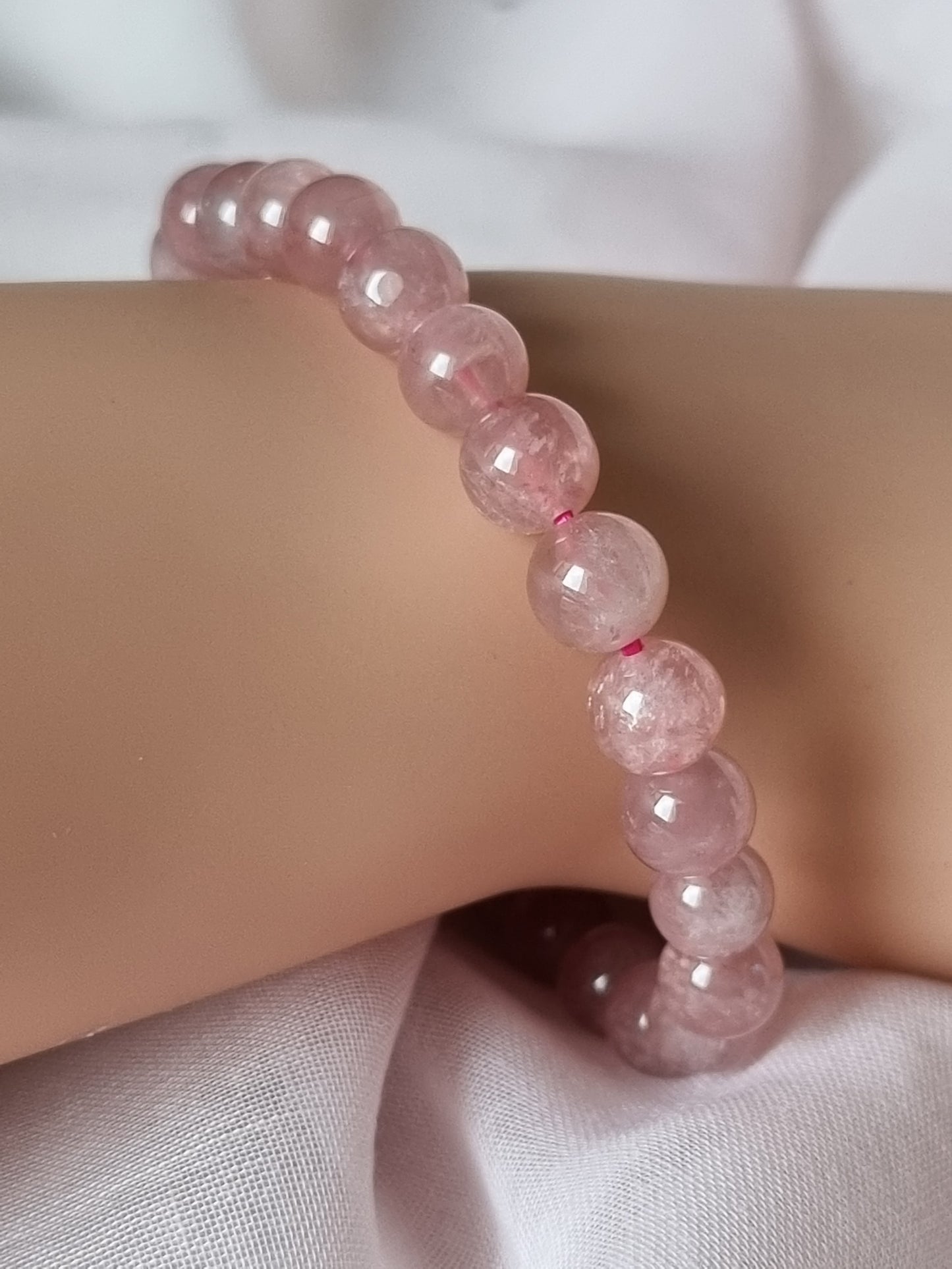 Madagascar Rose Quartz Bracelet