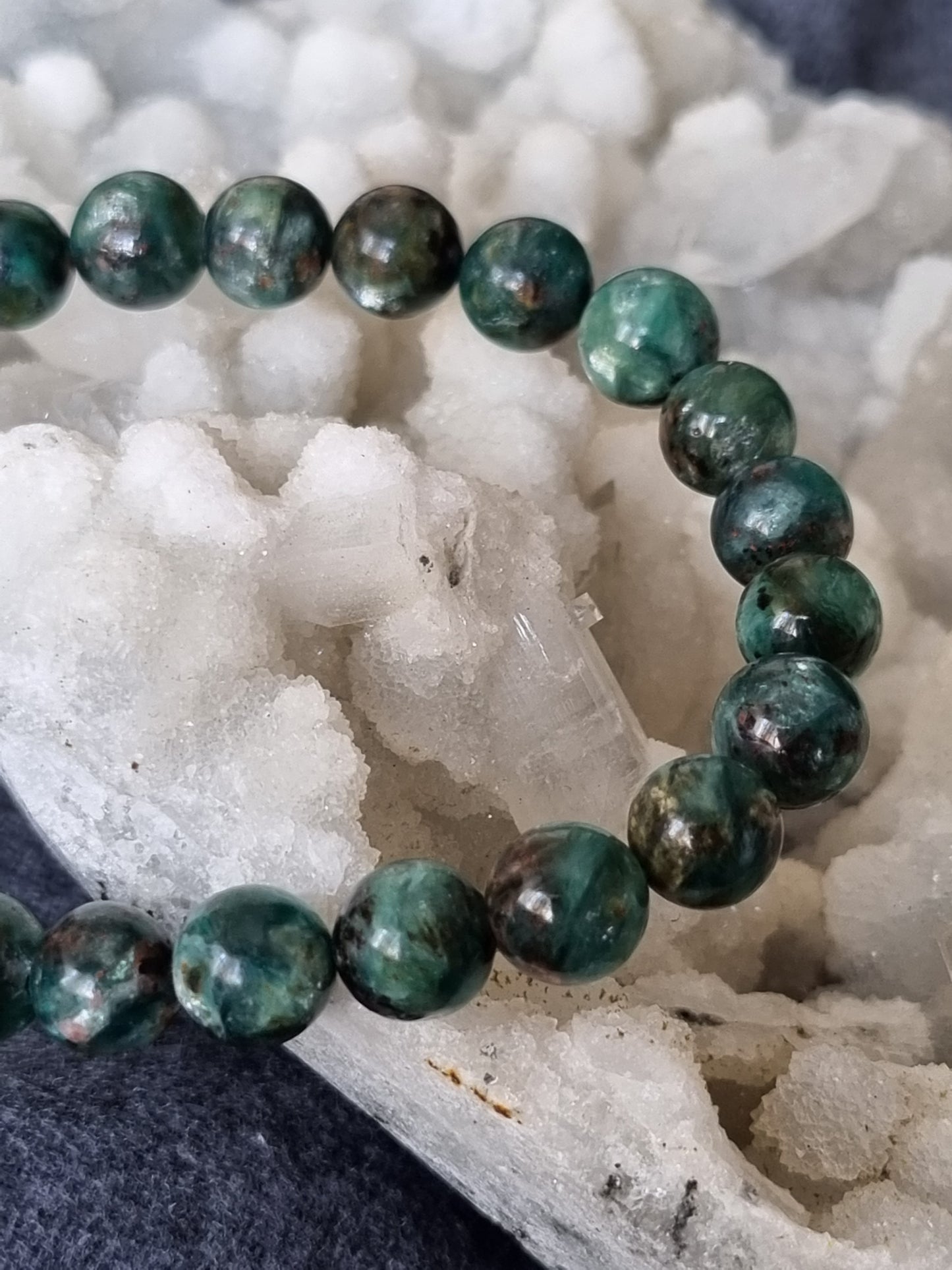 Emerald Green Mica Bracelets