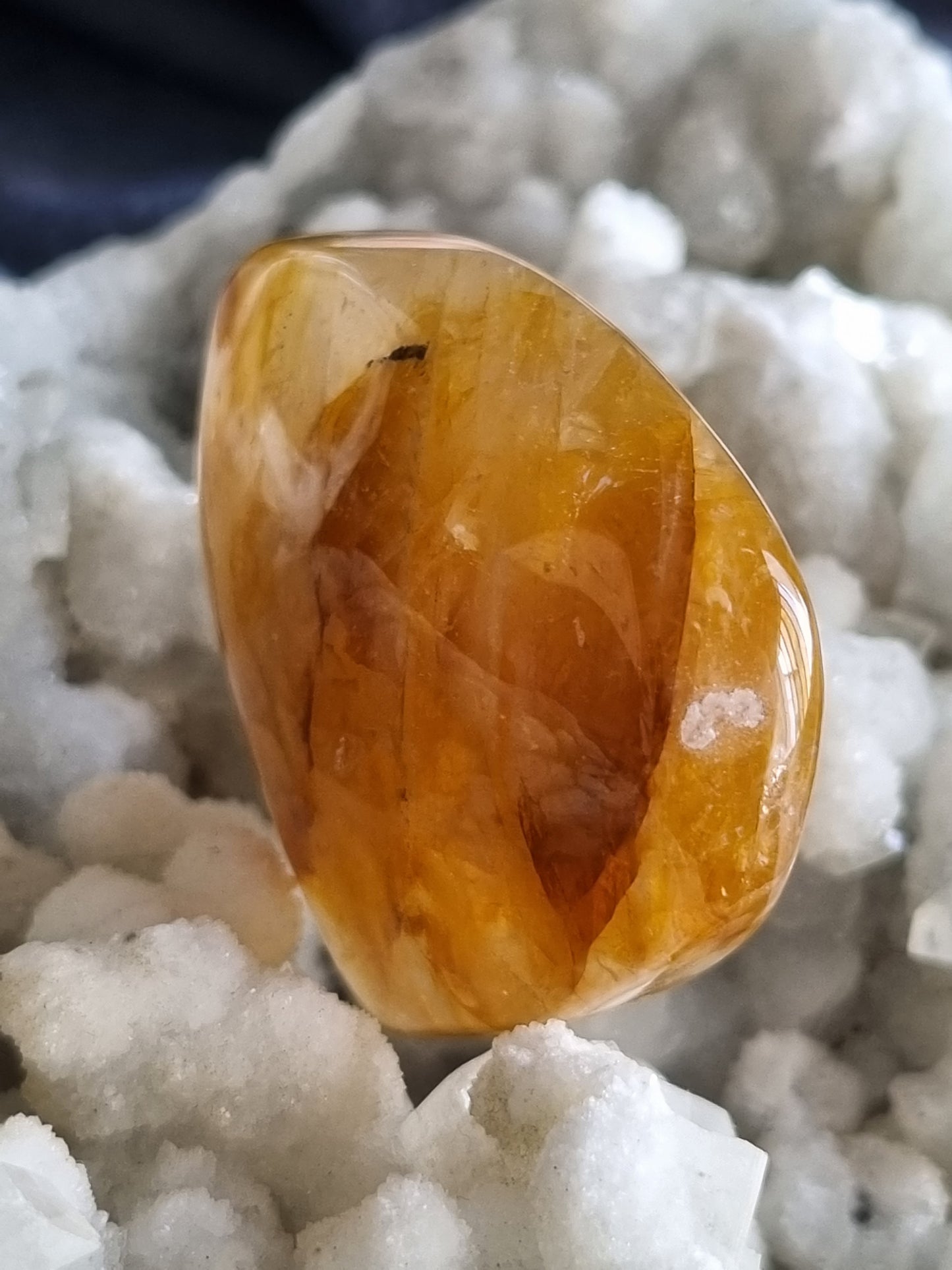 Golden Healer Hearts (Hematoid Quartz)