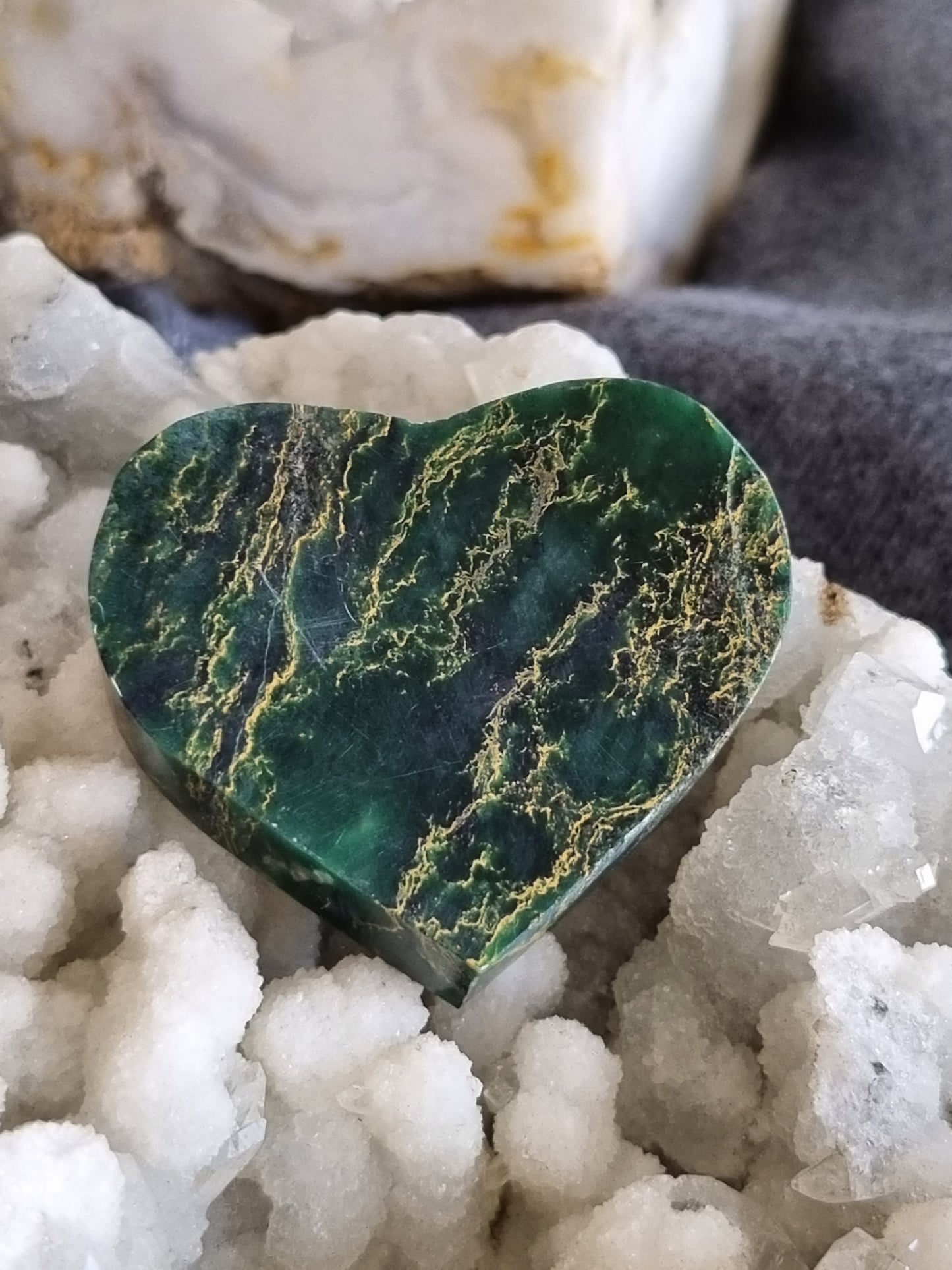 Emerald Mica Hearts (Canutillos Emerald)