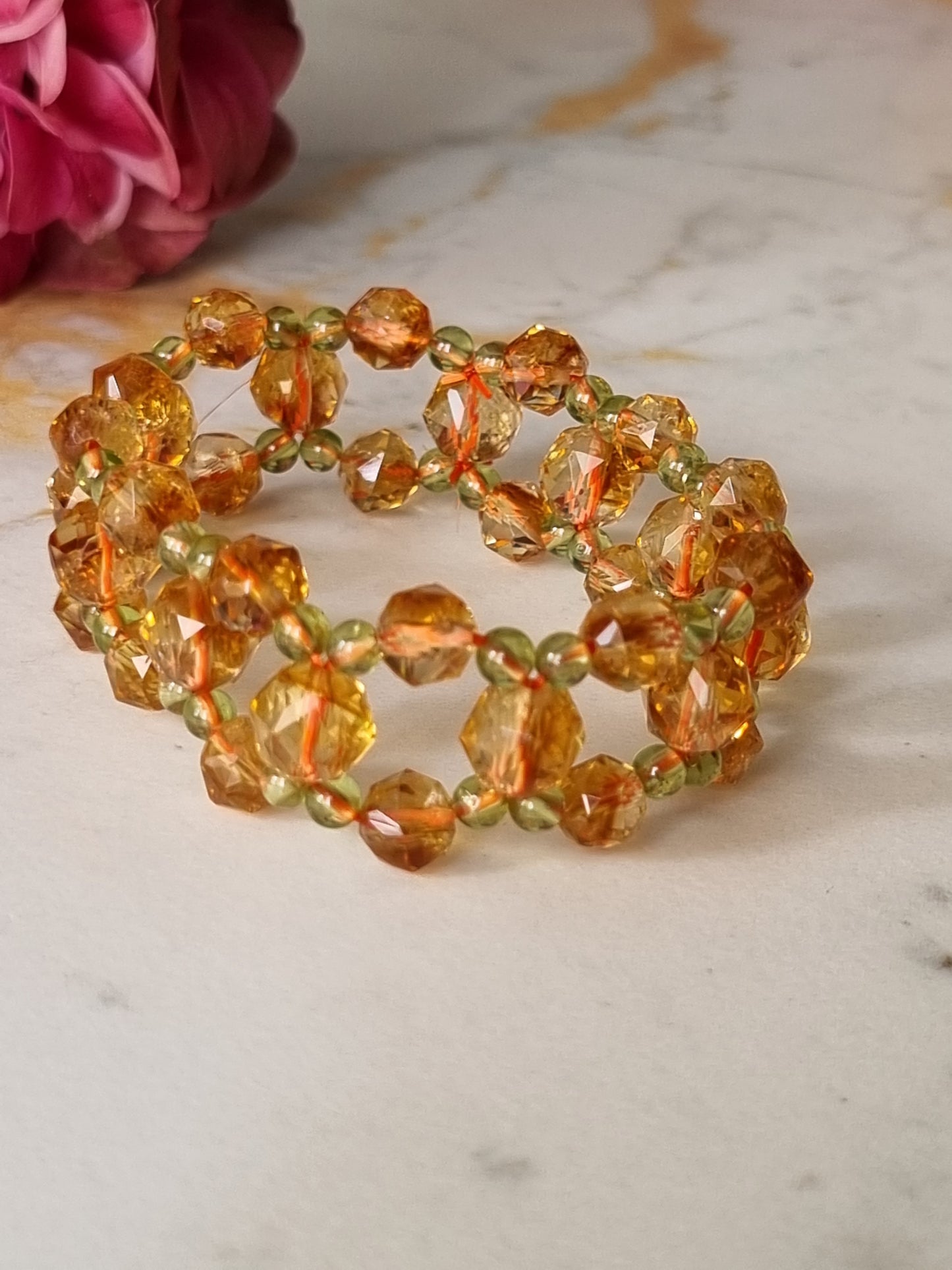 3-tier Citrine Bracelet