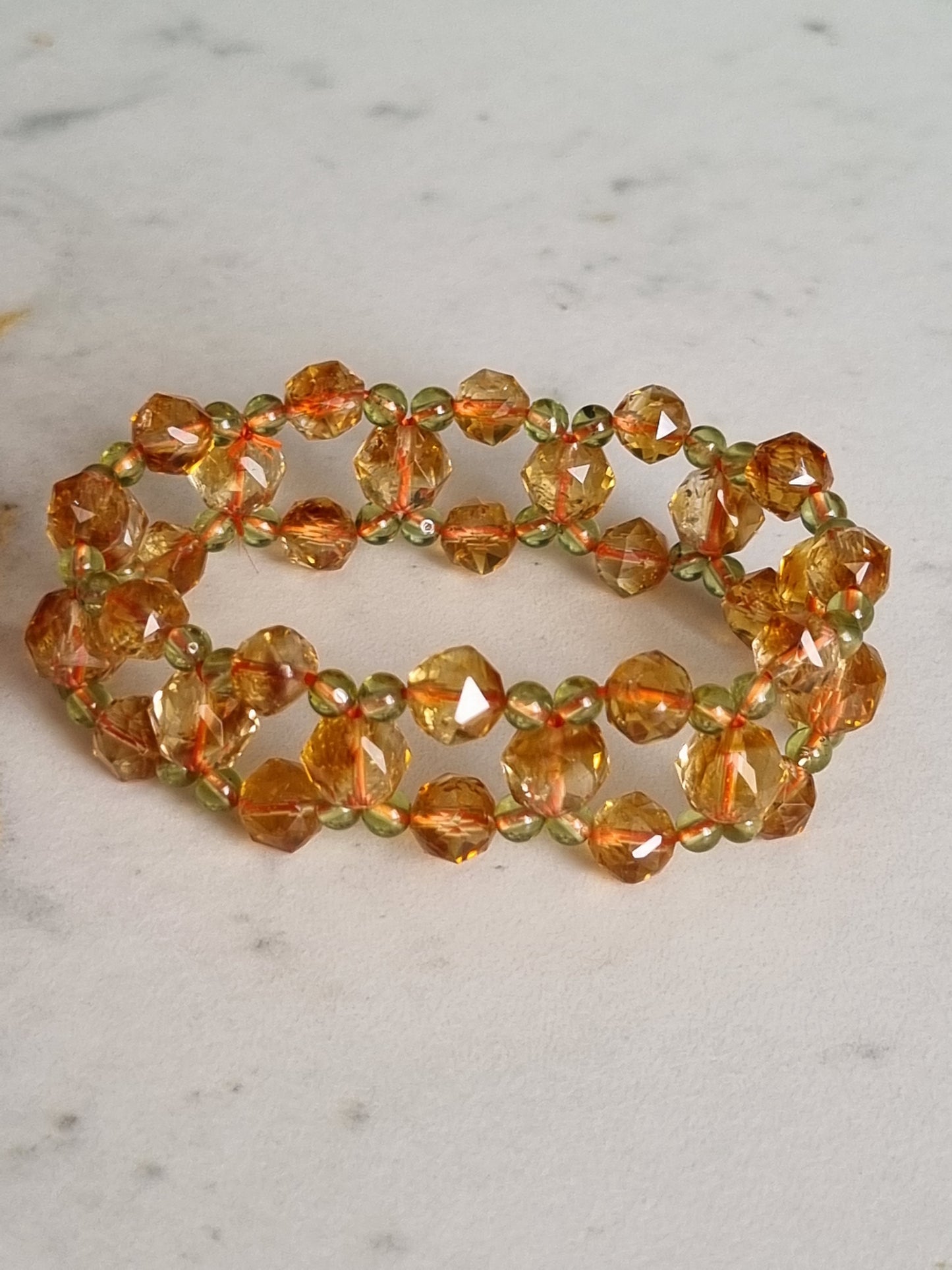 3-tier Citrine Bracelet