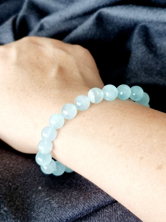Icy Aquamarine Bracelet