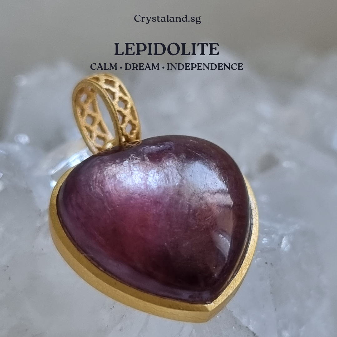 Lepidolite Pendant