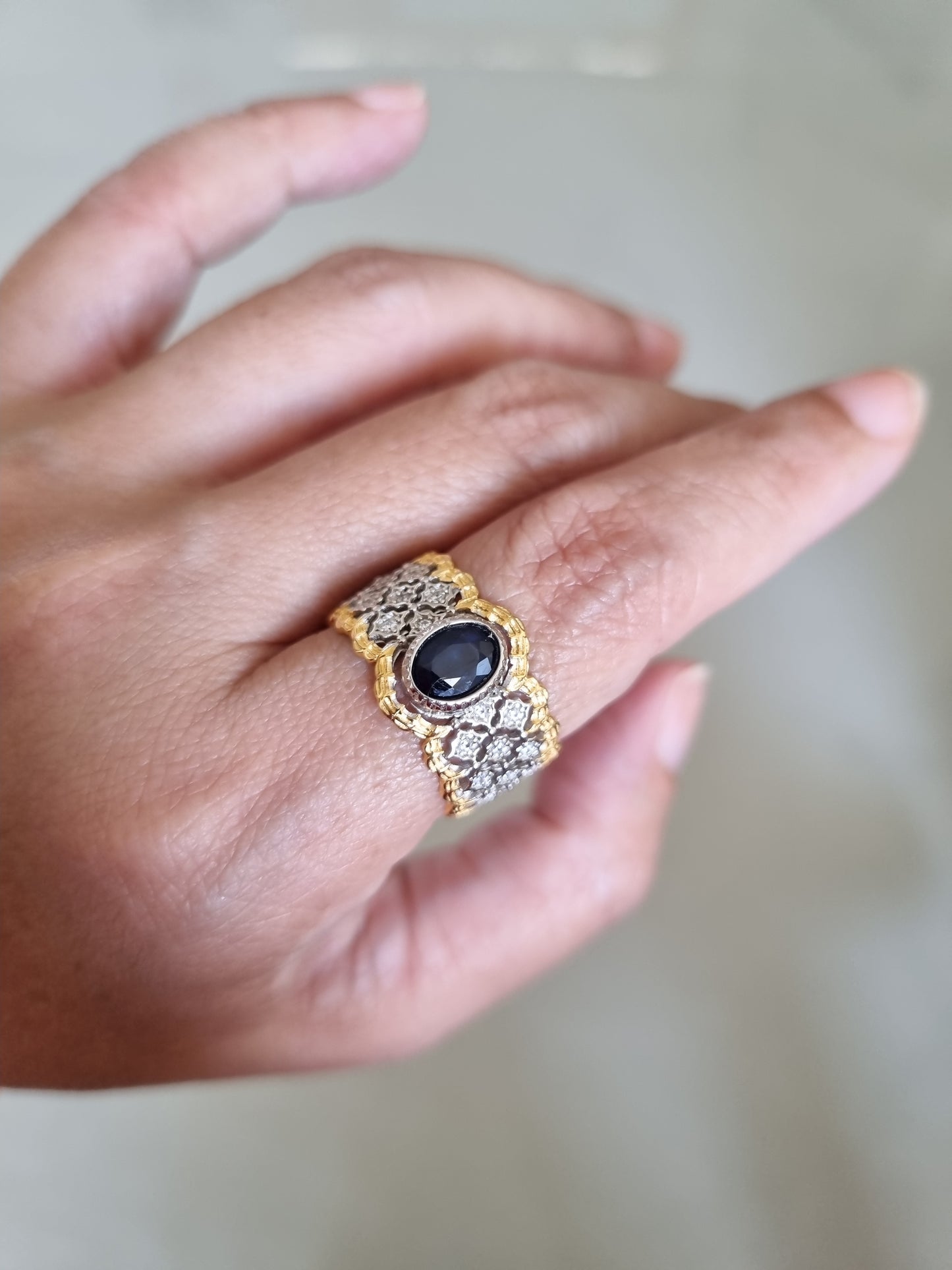 Blue Sapphire Ring