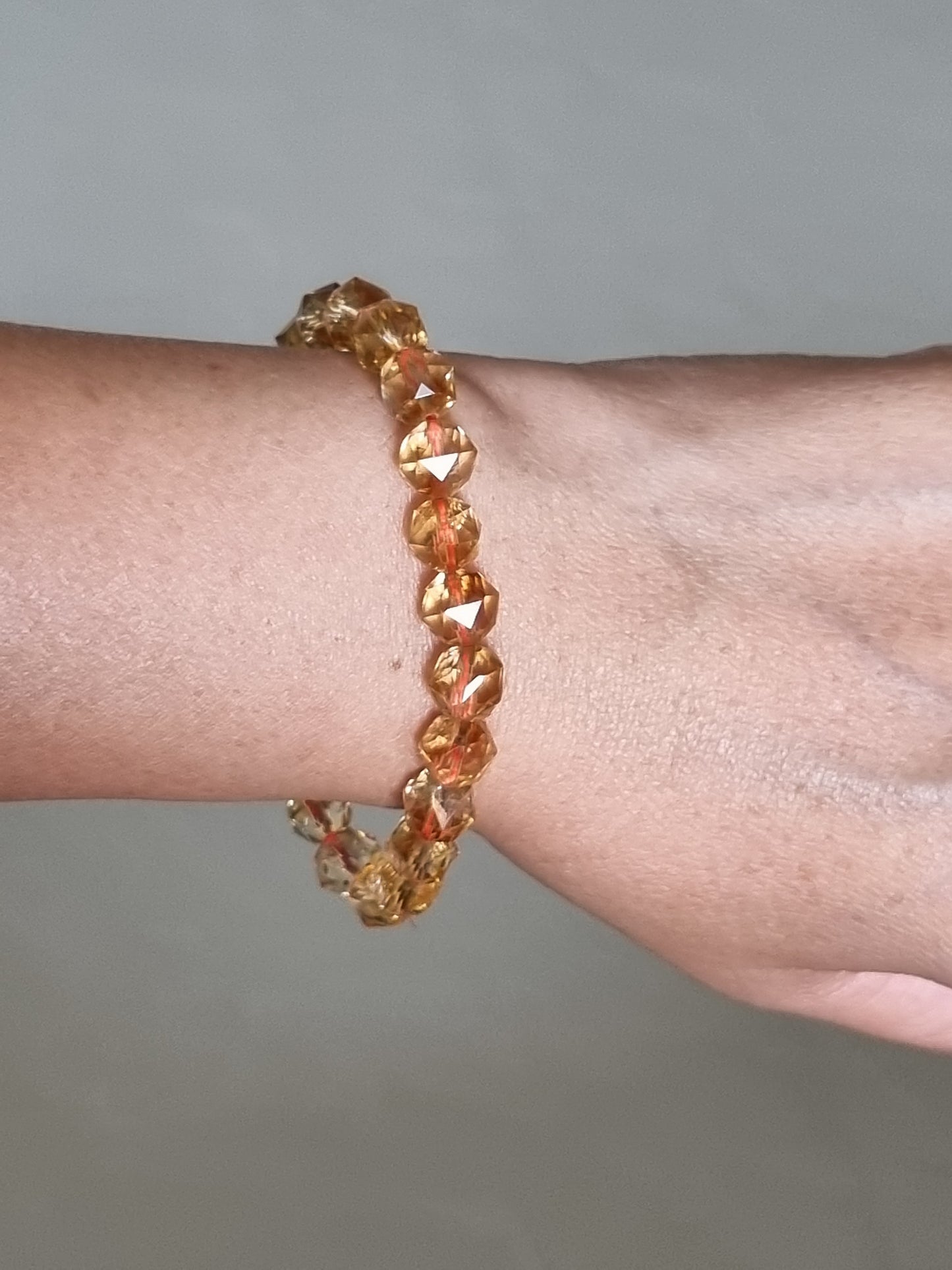 Faceted Citrine Bracelet