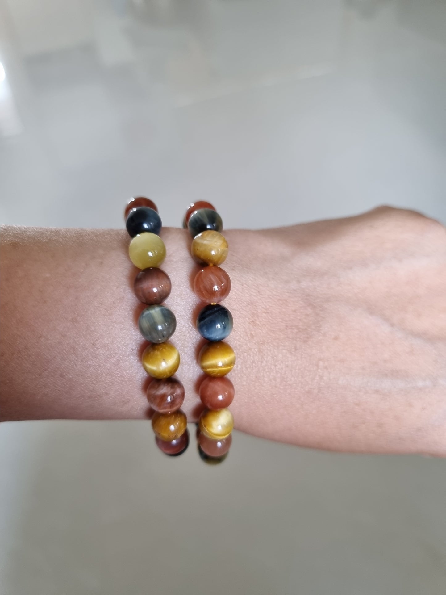 Rainbow Tiger's Eye Bracelet