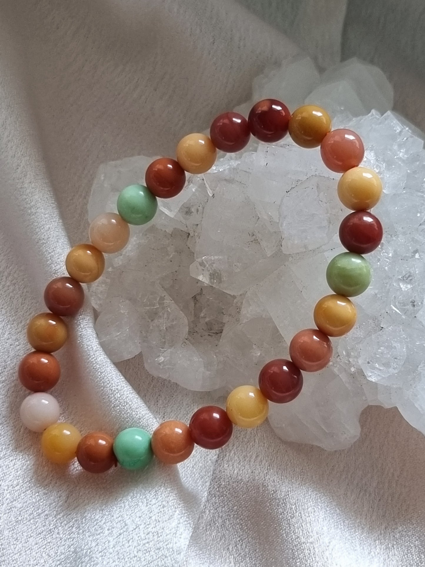 Burmese Yellow Jade Bracelet