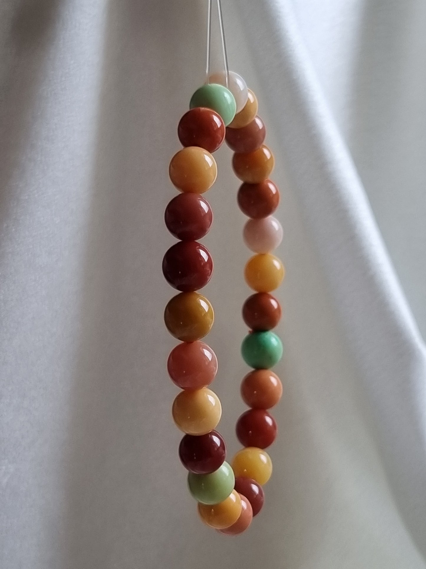 Burmese Yellow Jade Bracelet
