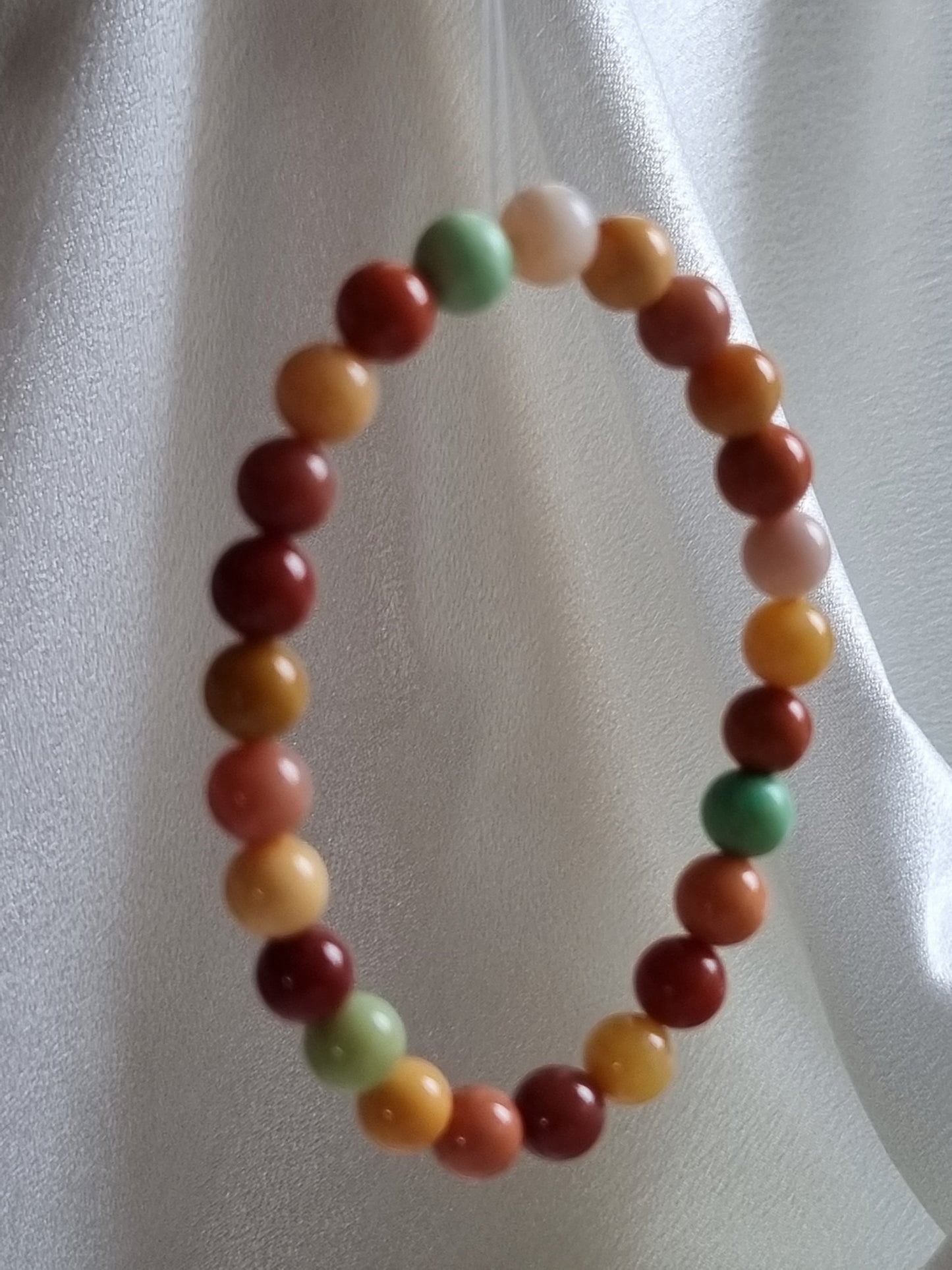 Burmese Yellow Jade Bracelet