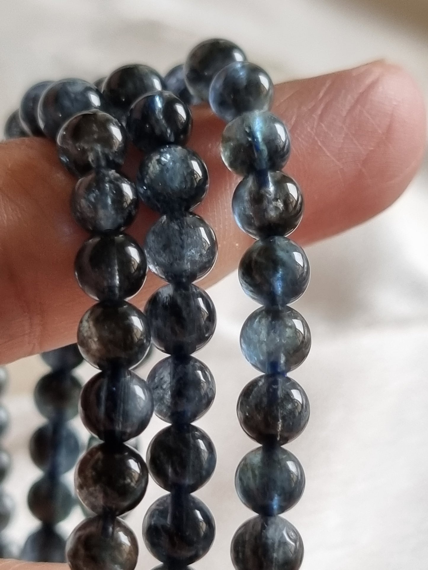 Devil Blue Aquamarine Bracelet