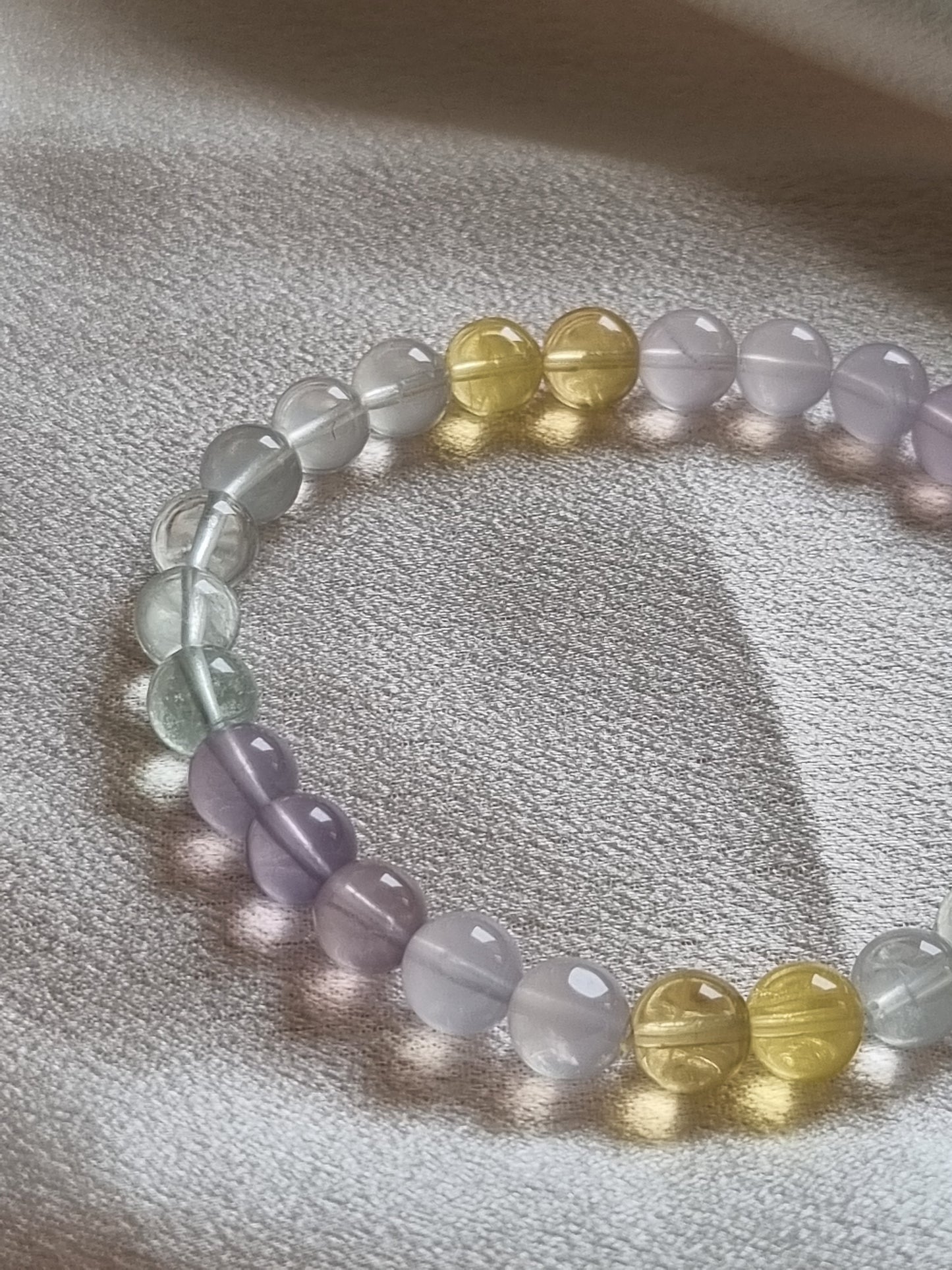 Rainbow Fluorite Bracelet