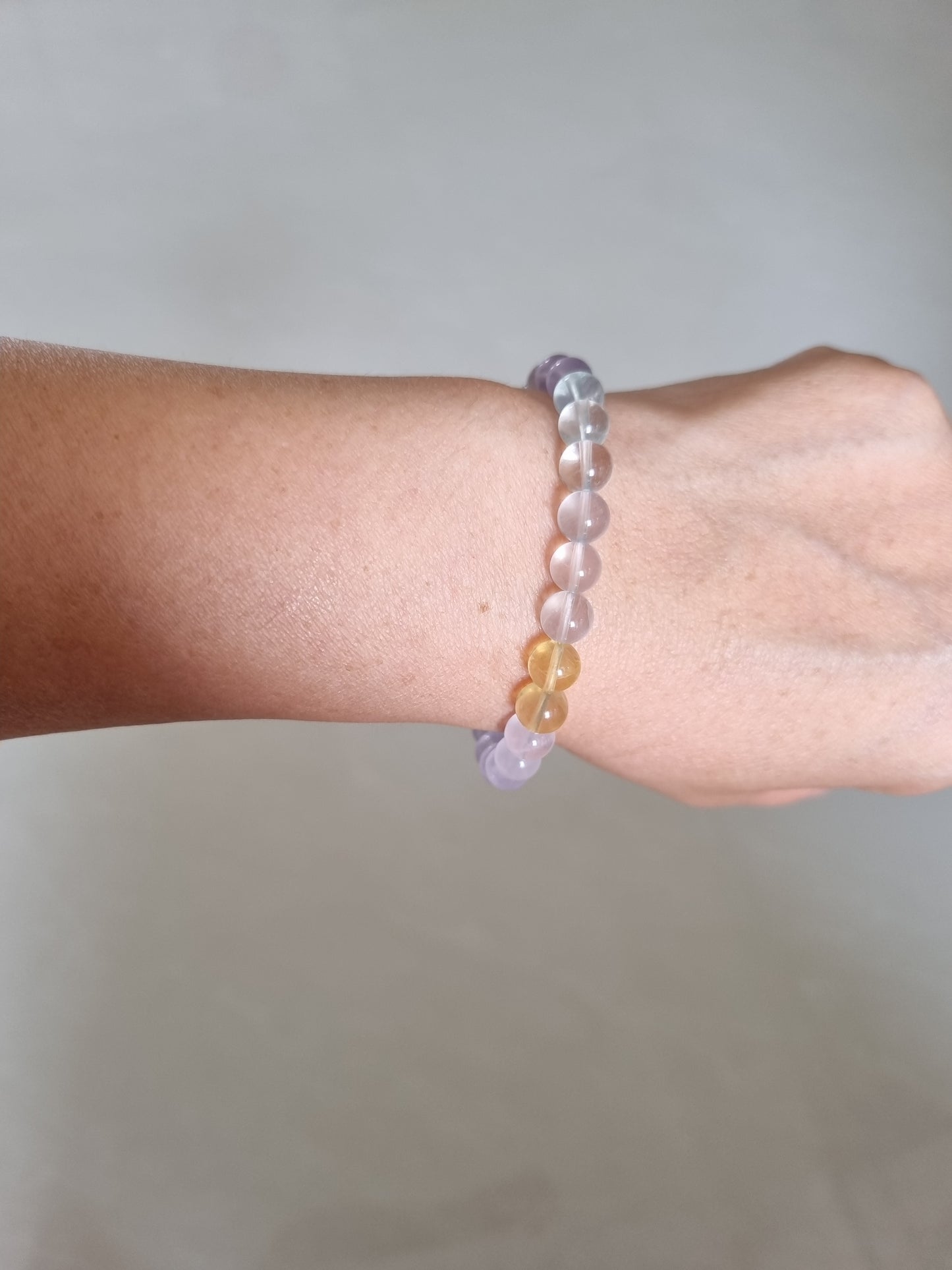 Rainbow Fluorite Bracelet