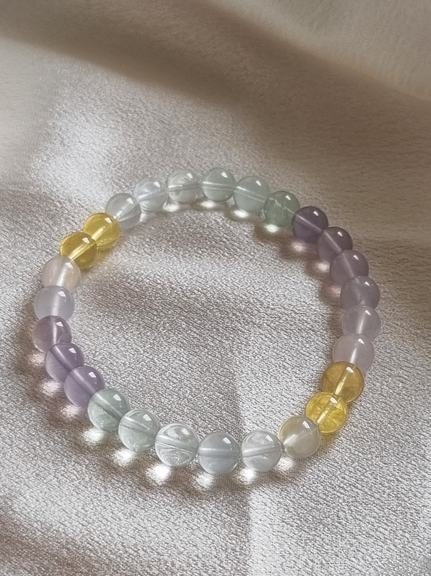 Rainbow Fluorite Bracelet