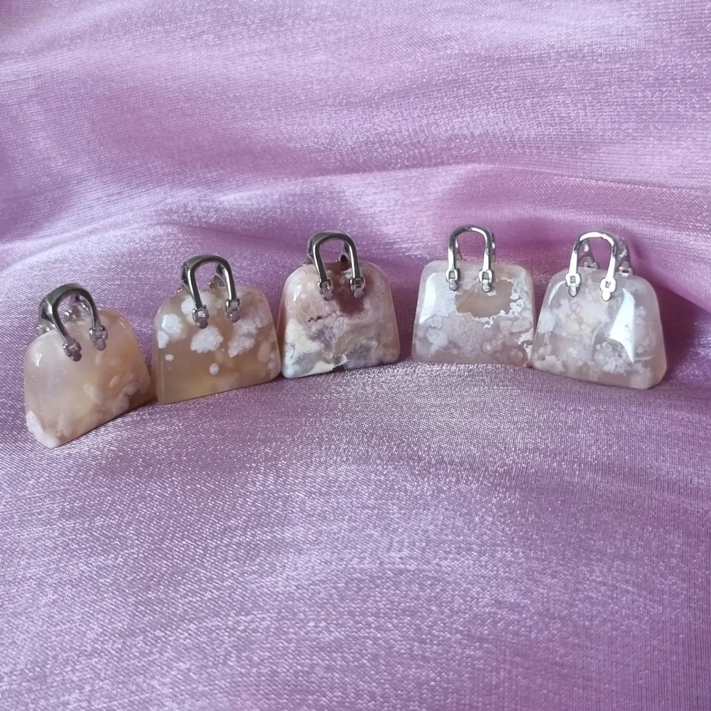 Flower Agate Handbag