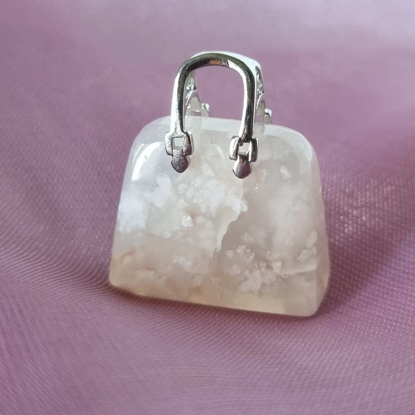 Flower Agate Handbag