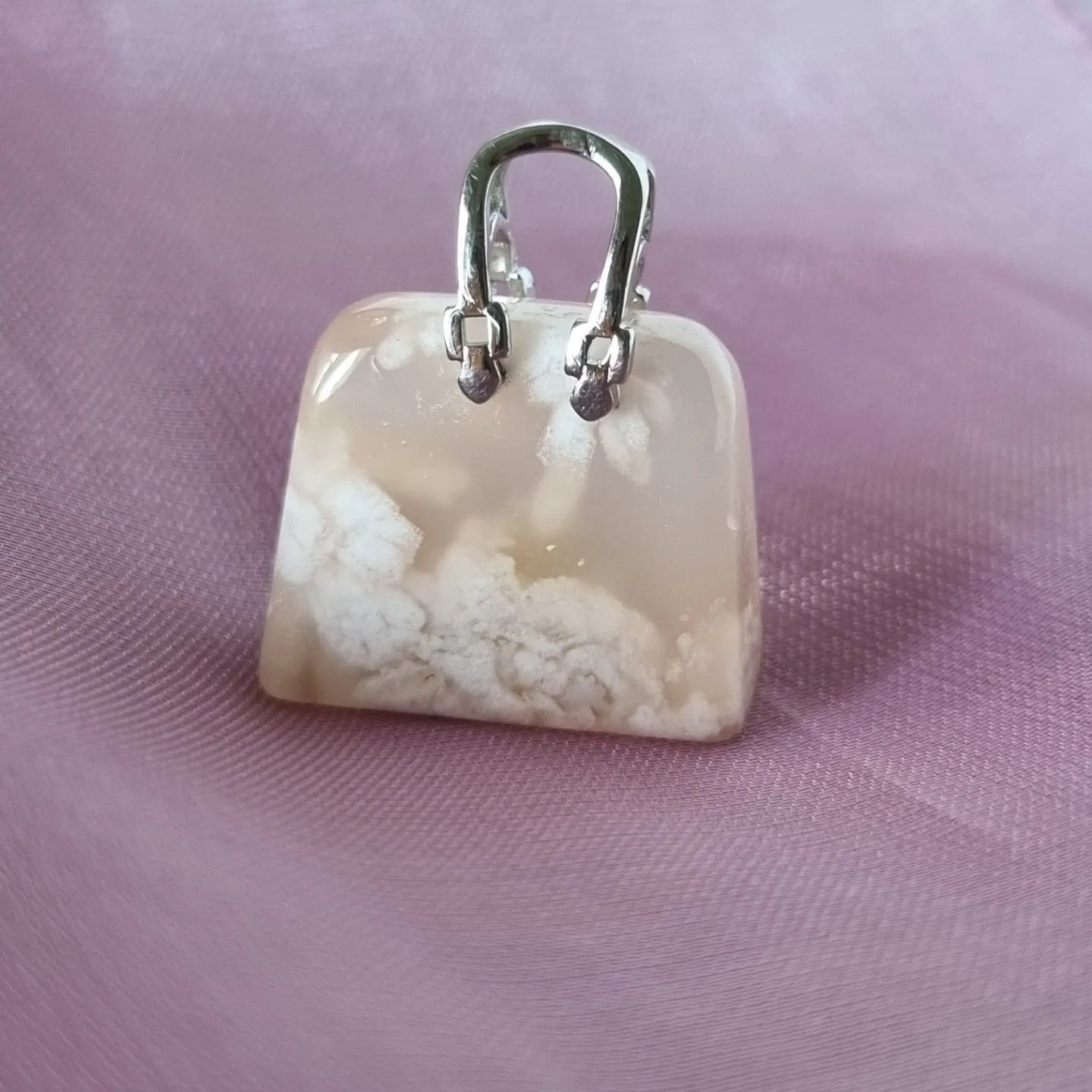 Flower Agate Handbag