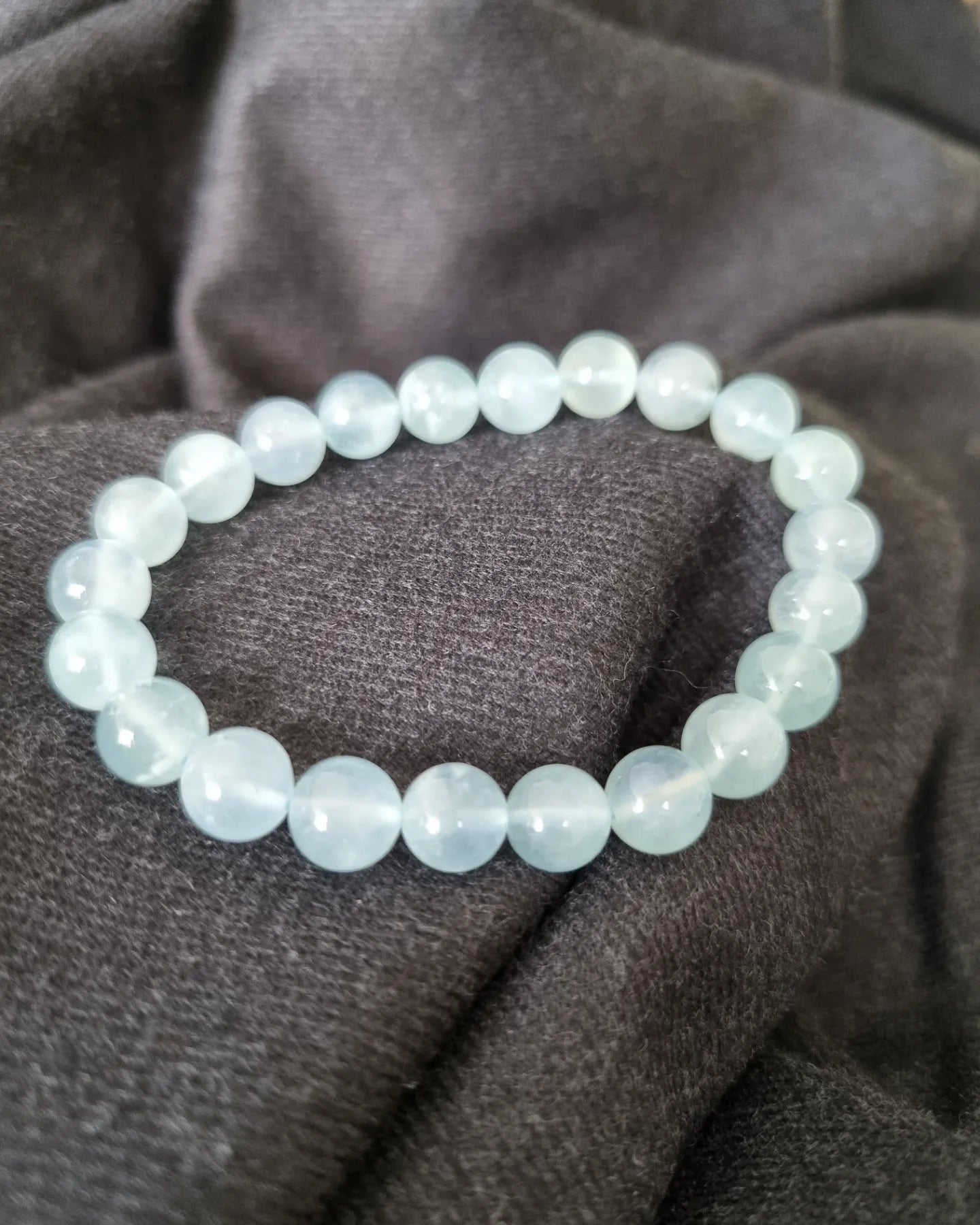 Icy Aquamarine Bracelet