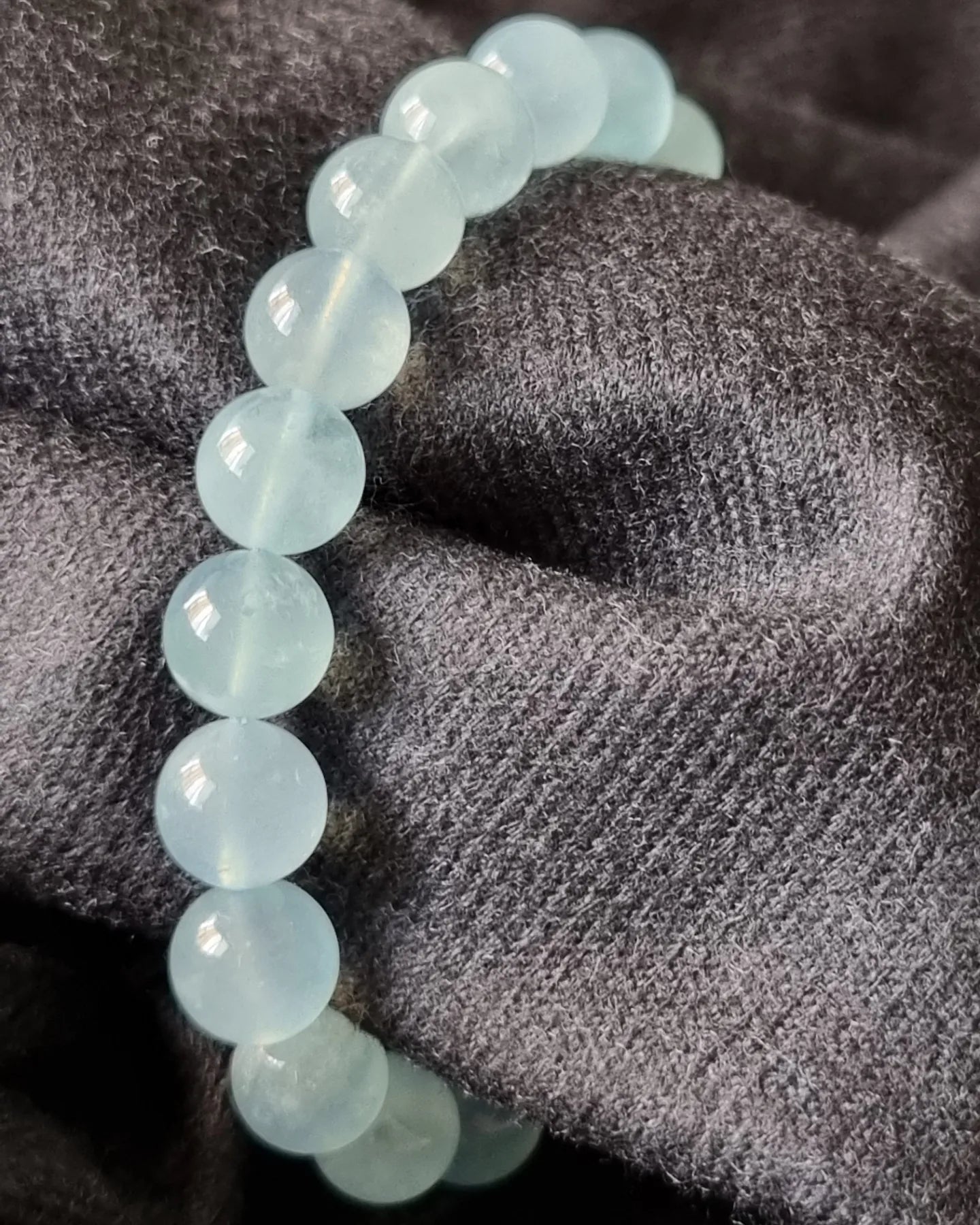 Icy Aquamarine Bracelet
