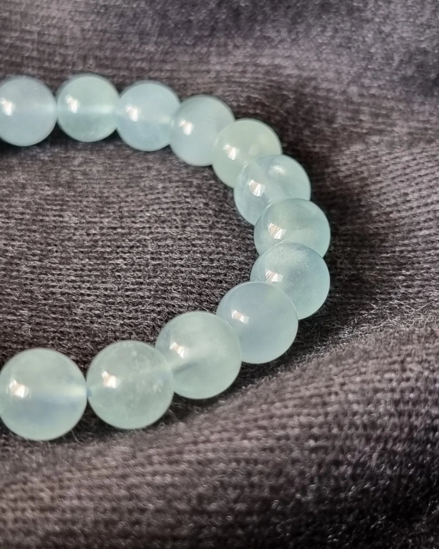 Icy Aquamarine Bracelet