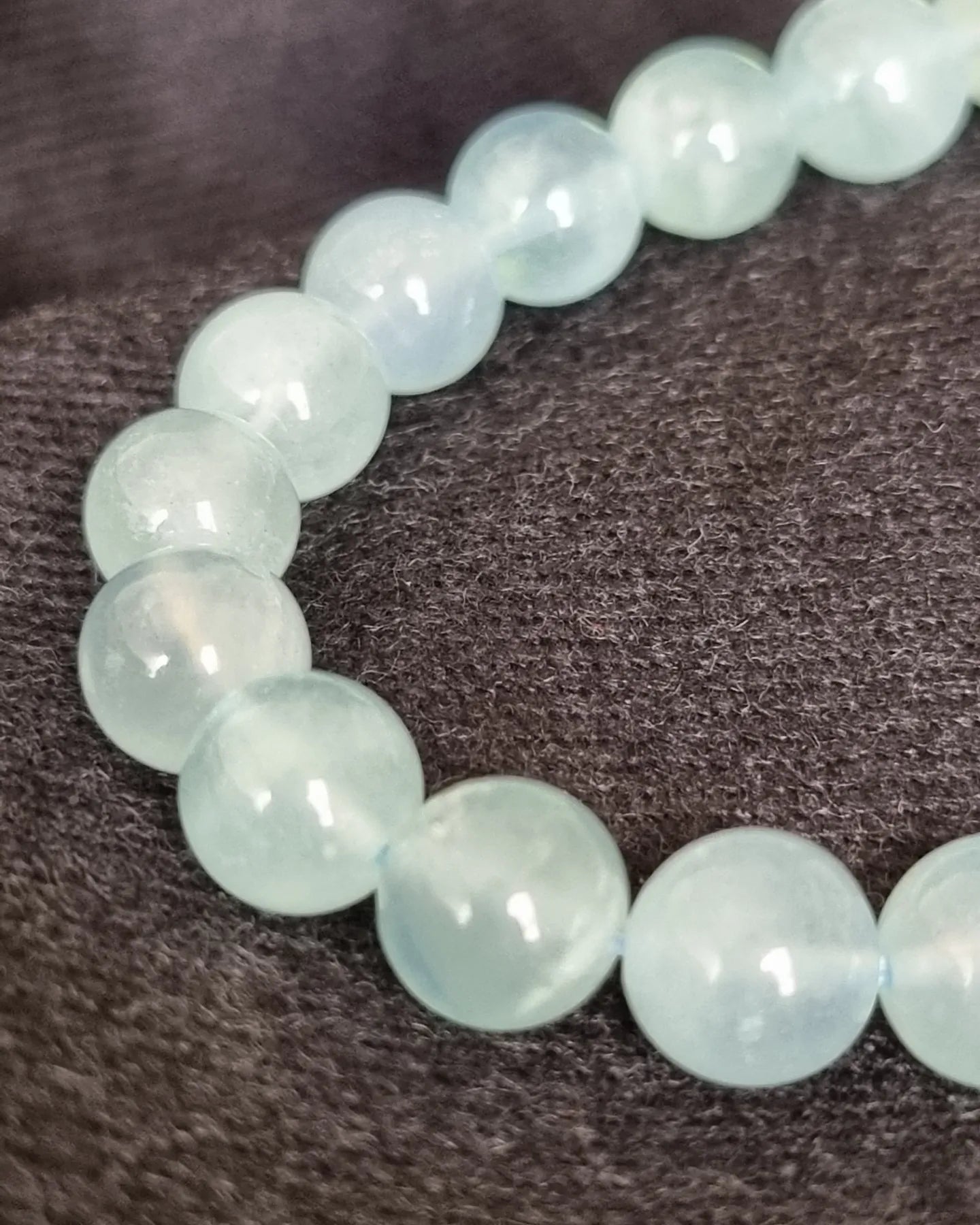Icy Aquamarine Bracelet