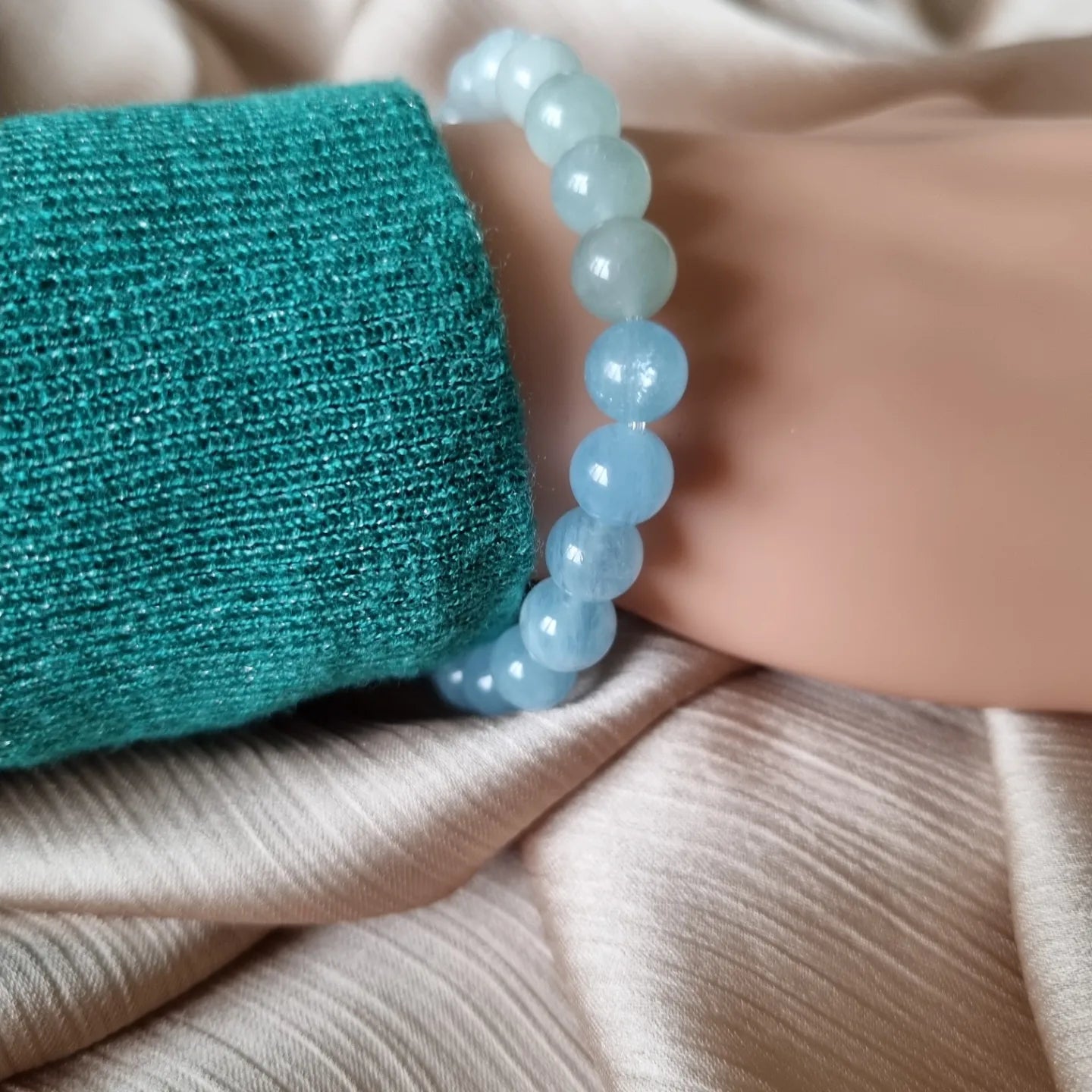 Ombre Aquamarine Bracelet