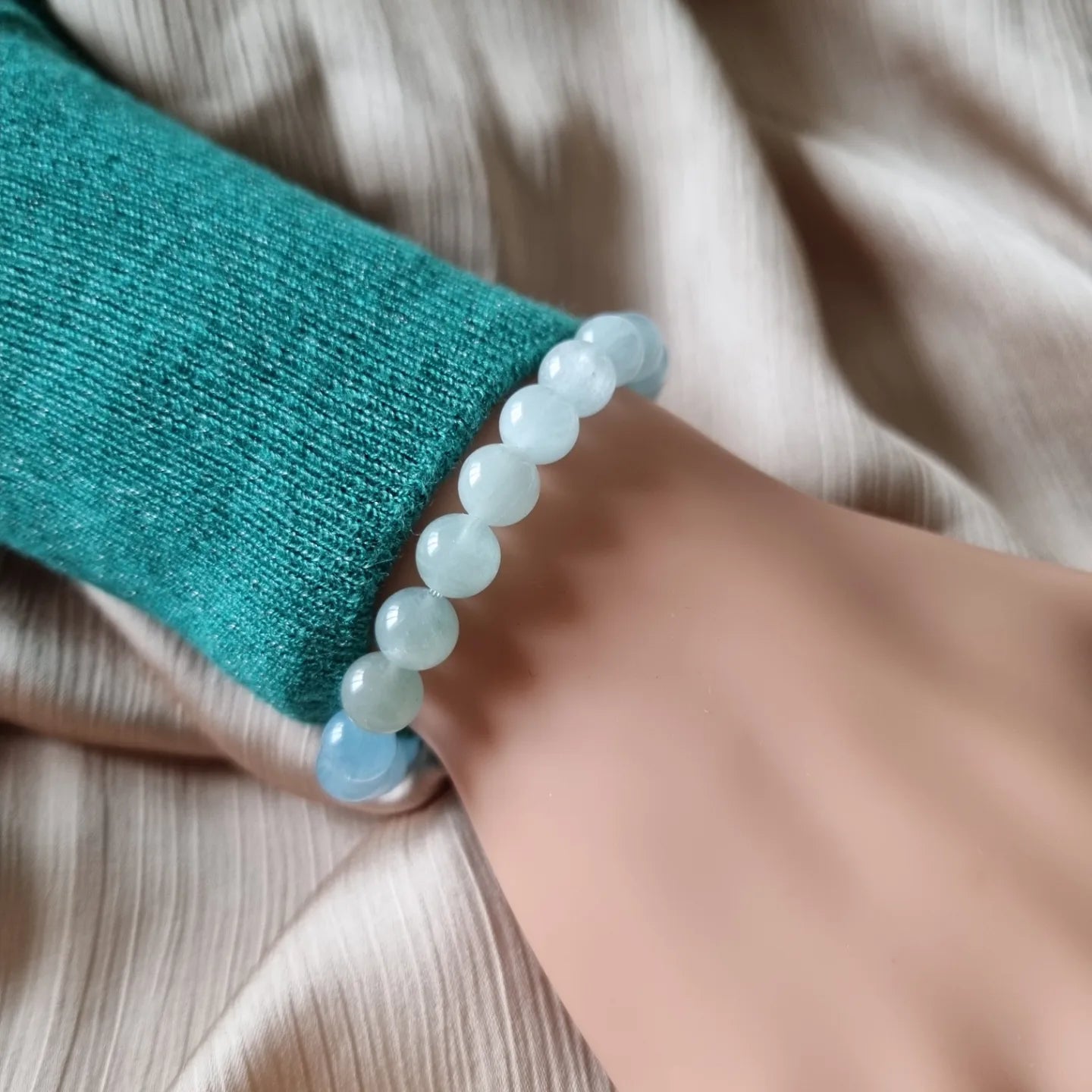 Ombre Aquamarine Bracelet