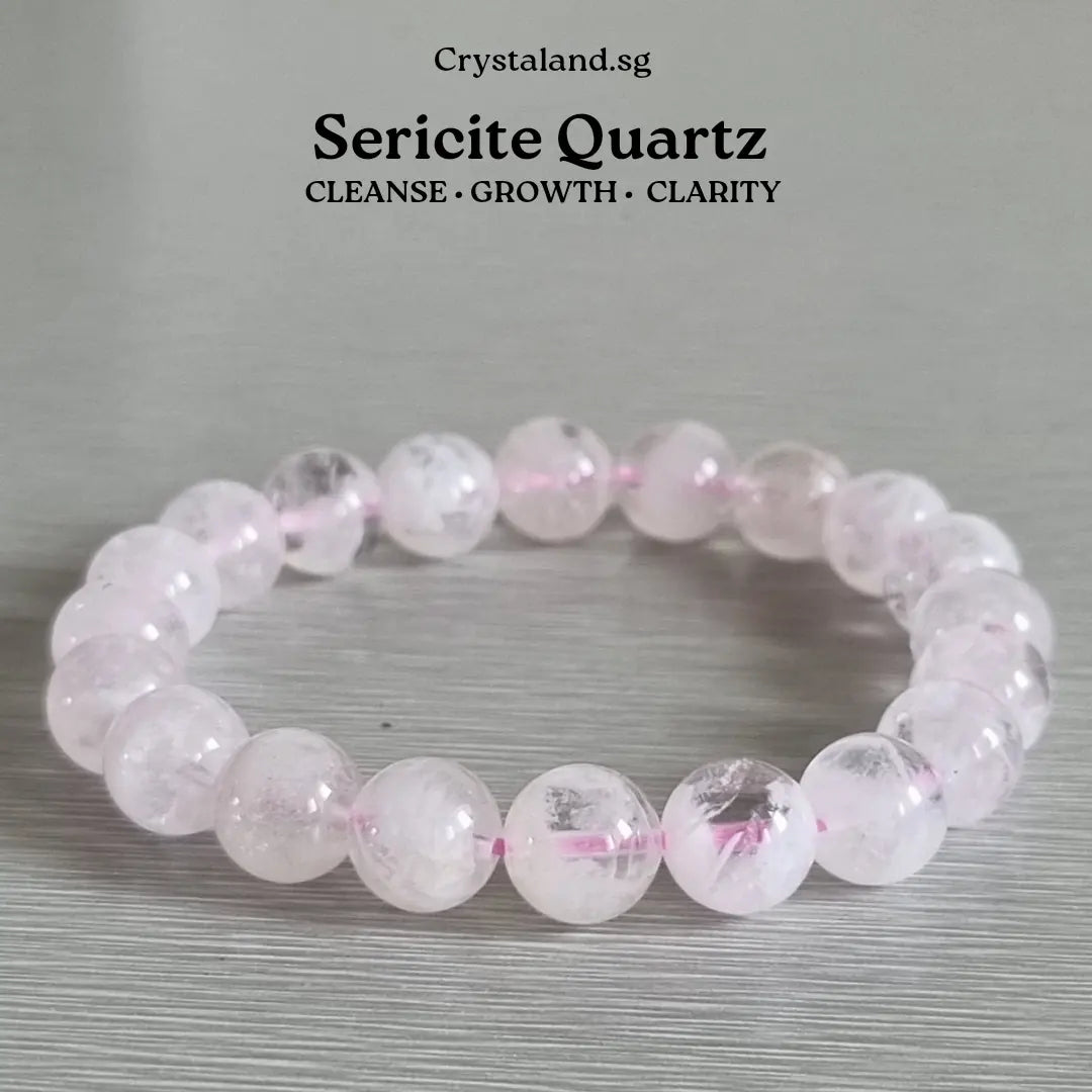 Snowflake Phantom Quartz Bracelet