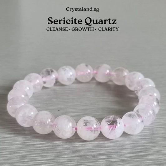Snowflake Phantom Quartz Bracelet