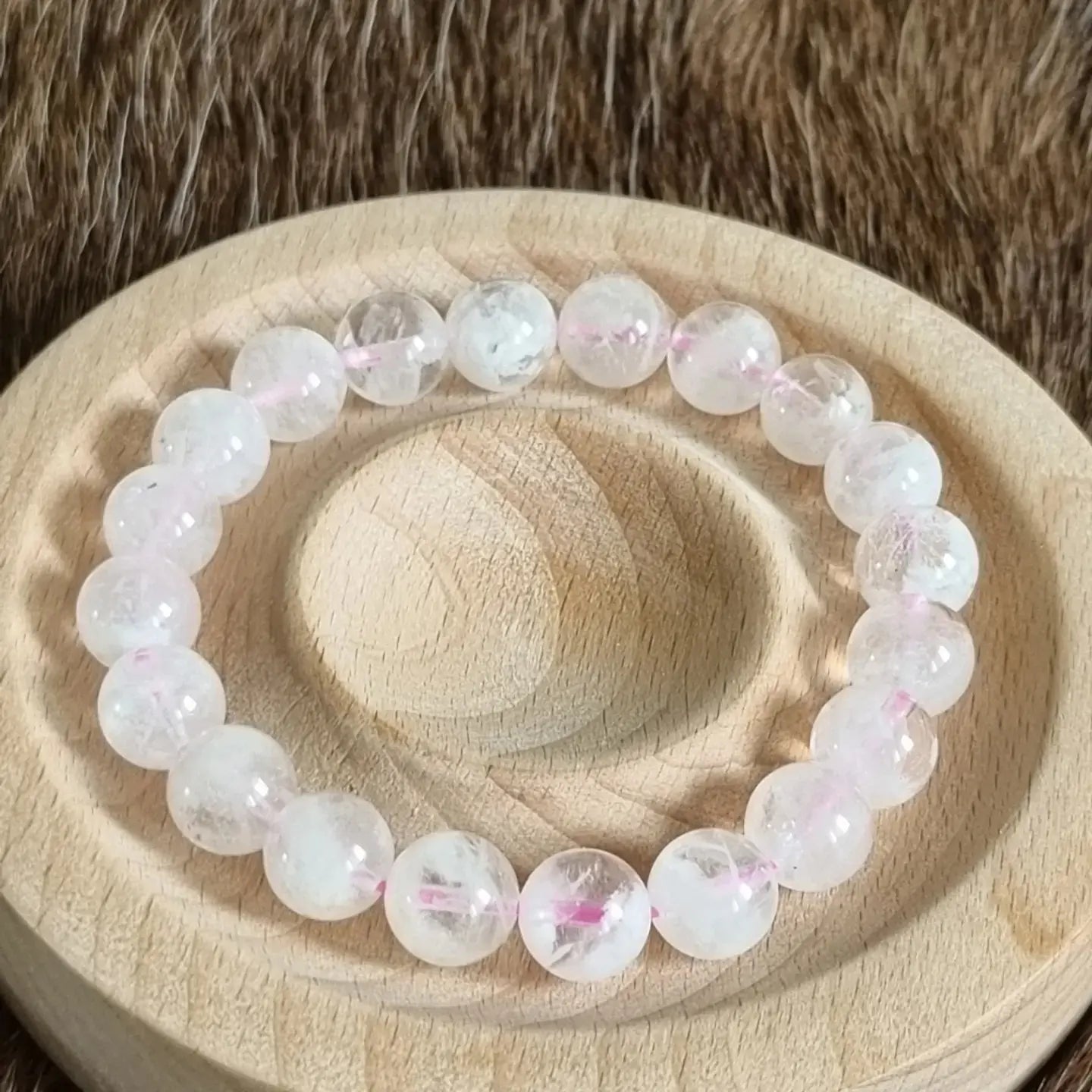 Snowflake Phantom Quartz Bracelet