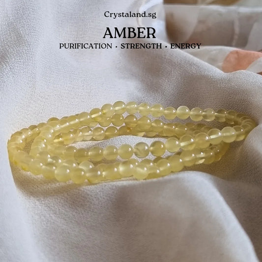 Yellow Amber Bracelet