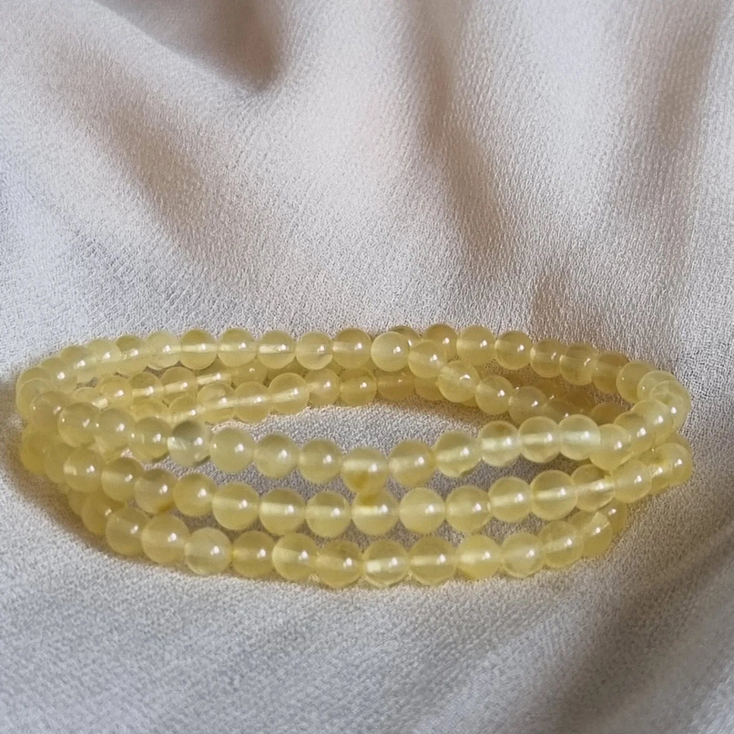 Yellow Amber Bracelet