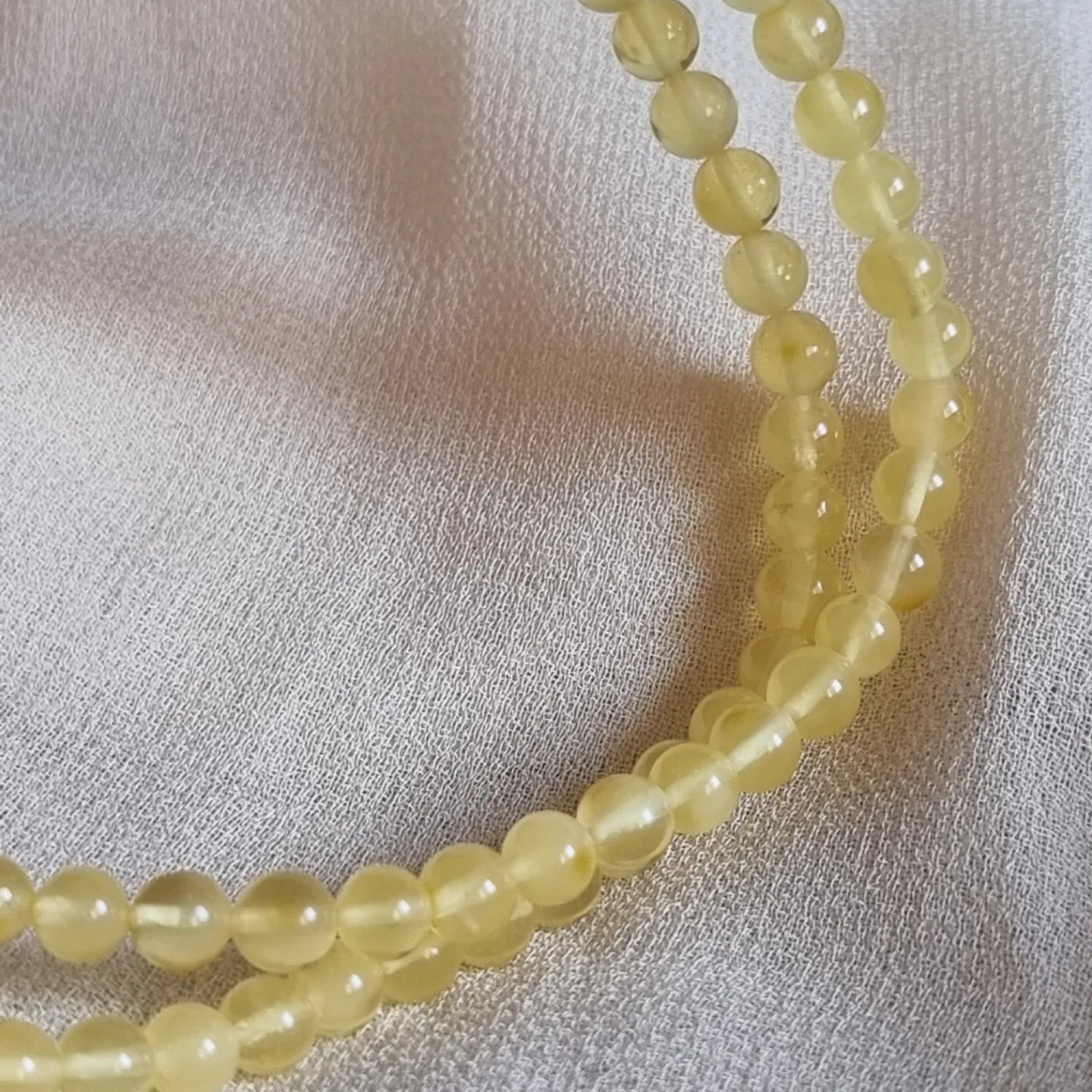 Yellow Amber Bracelet
