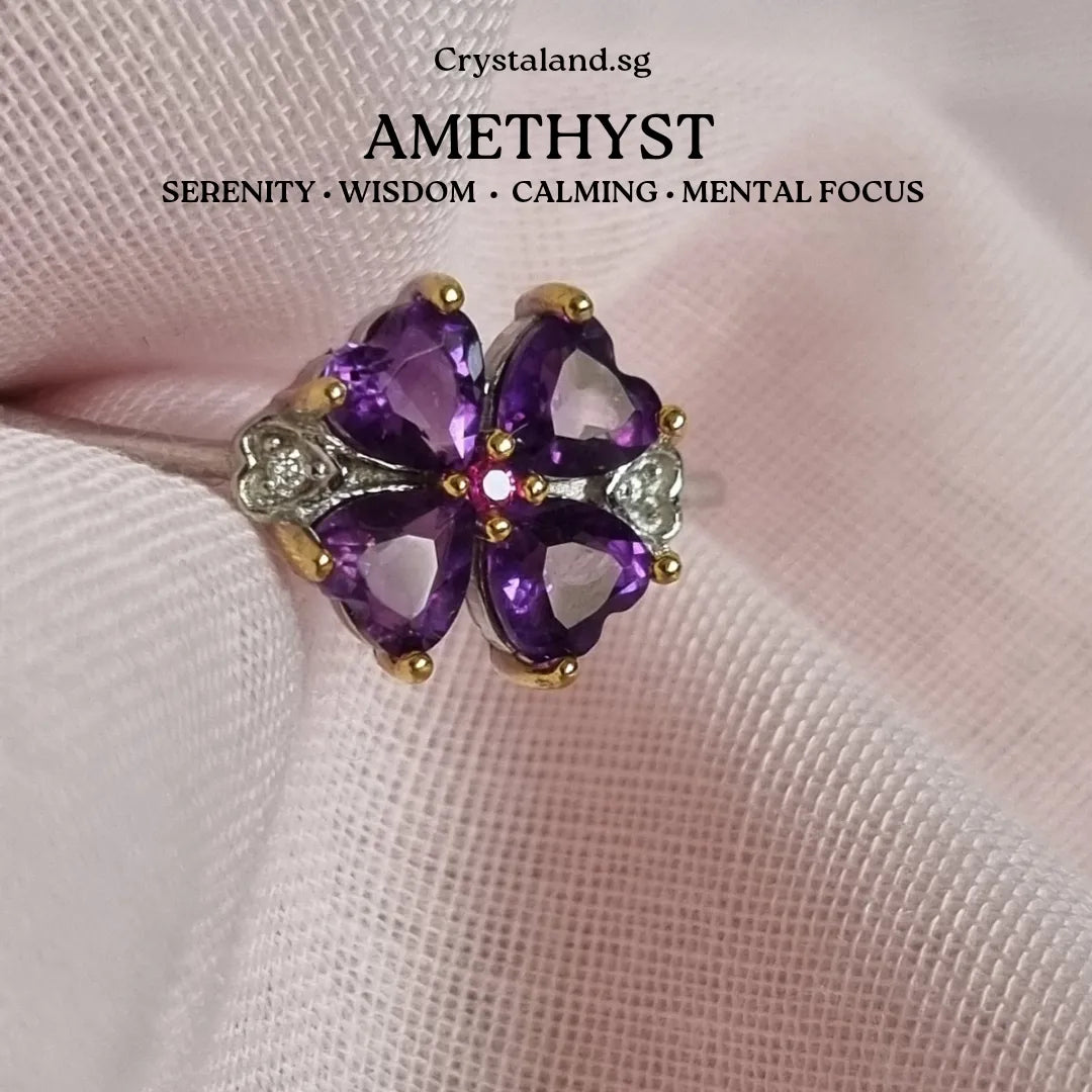 Amethyst Ring | Clover