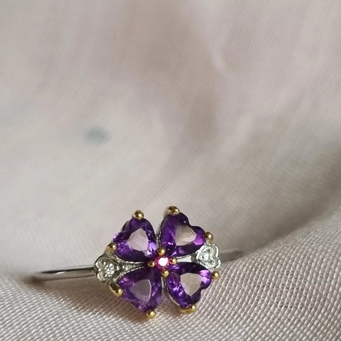 Amethyst Ring | Clover