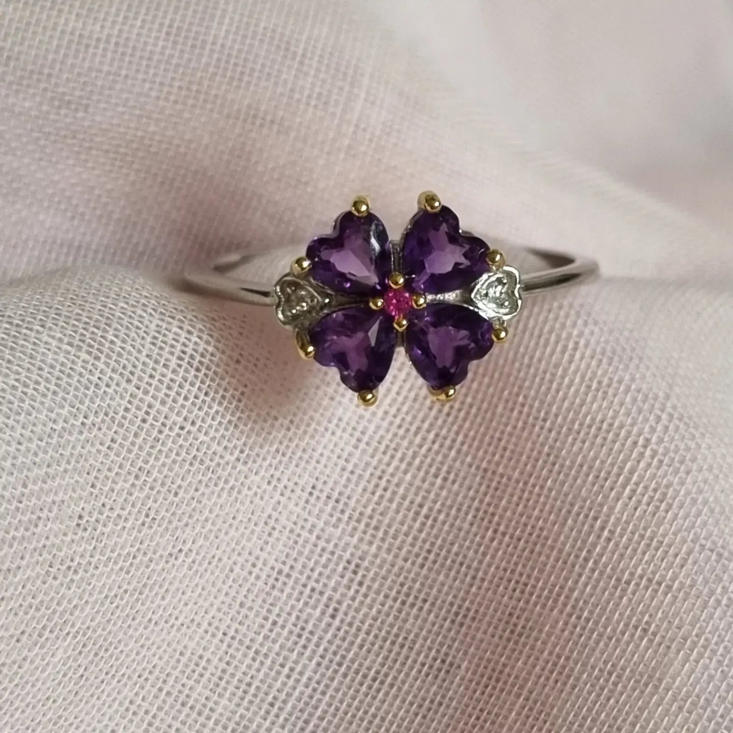 Amethyst Ring | Clover