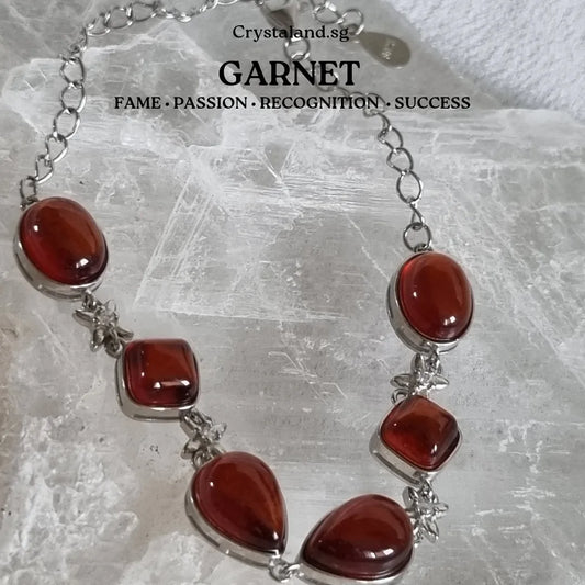 Orange Garnet Bracelet