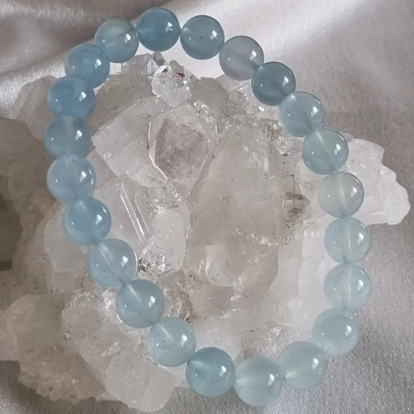 Ombre Aquamarine Bracelet