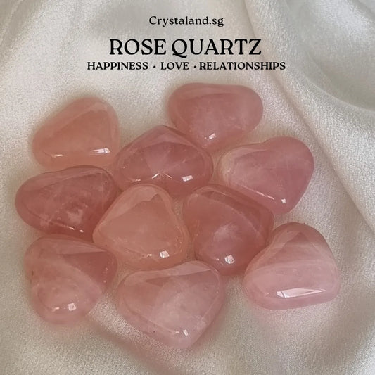 Rose Quartz Mini Heart