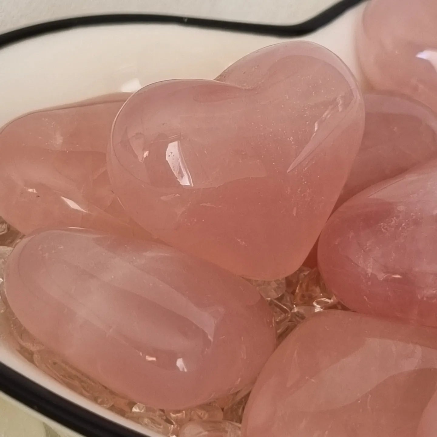 Rose Quartz Mini Heart