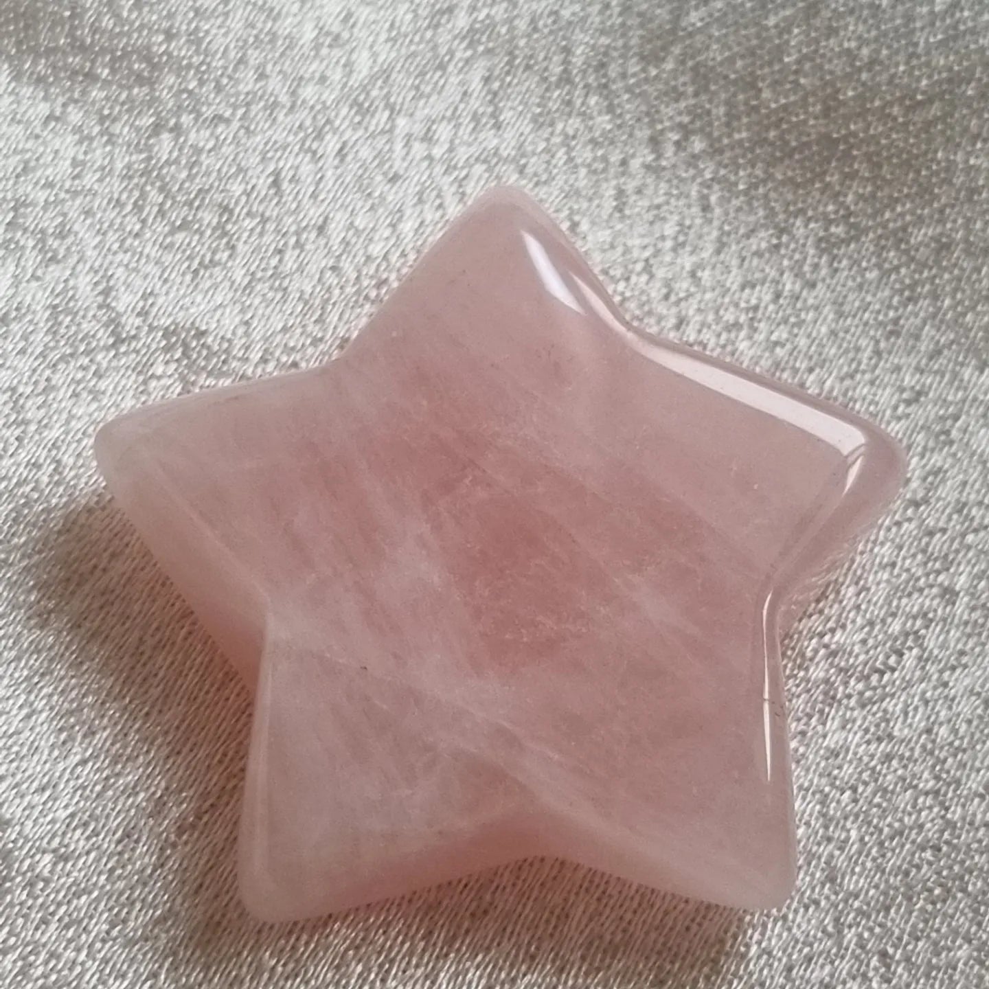 Rose Quartz Mini Star Display
