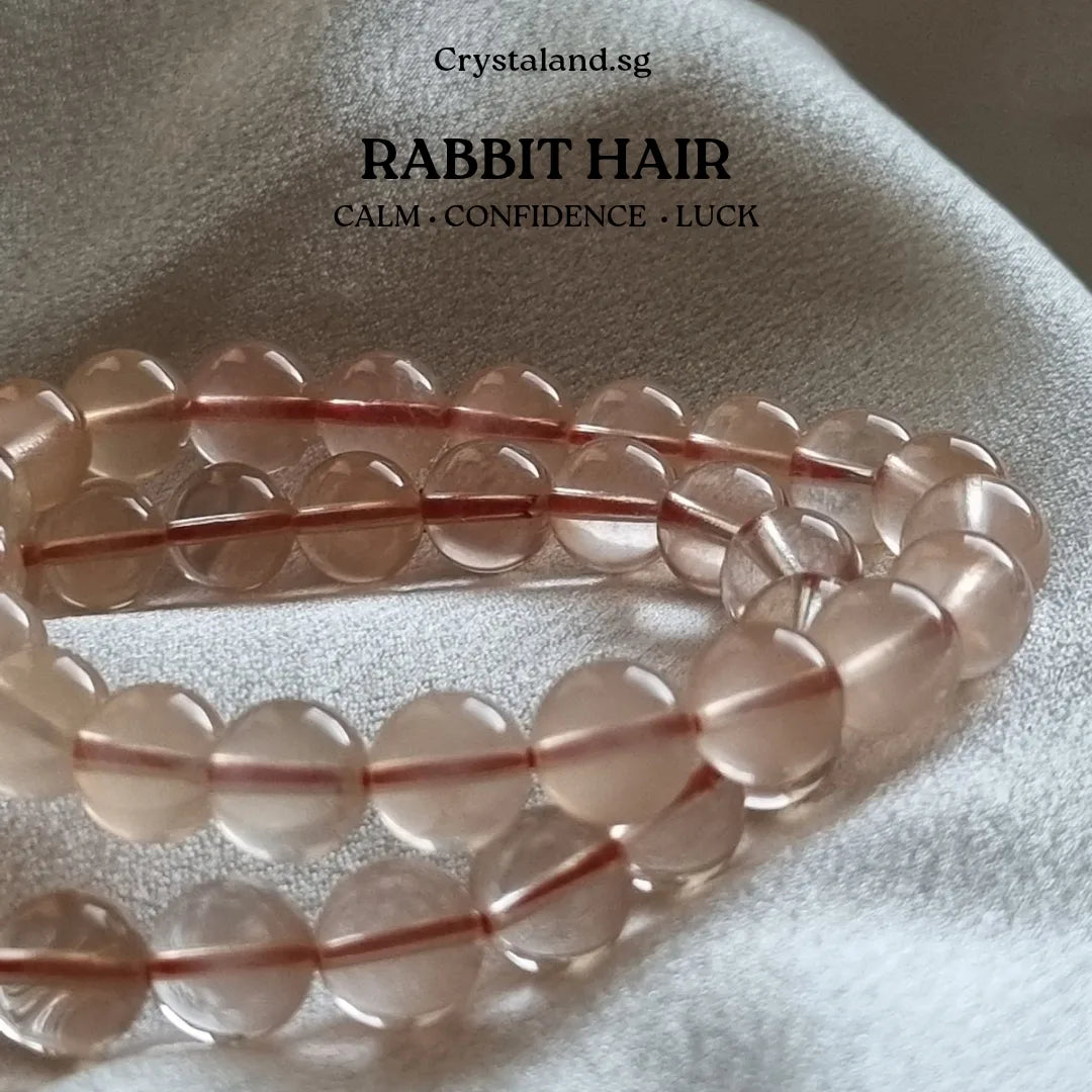 Red Rabbit Hair Bracelet