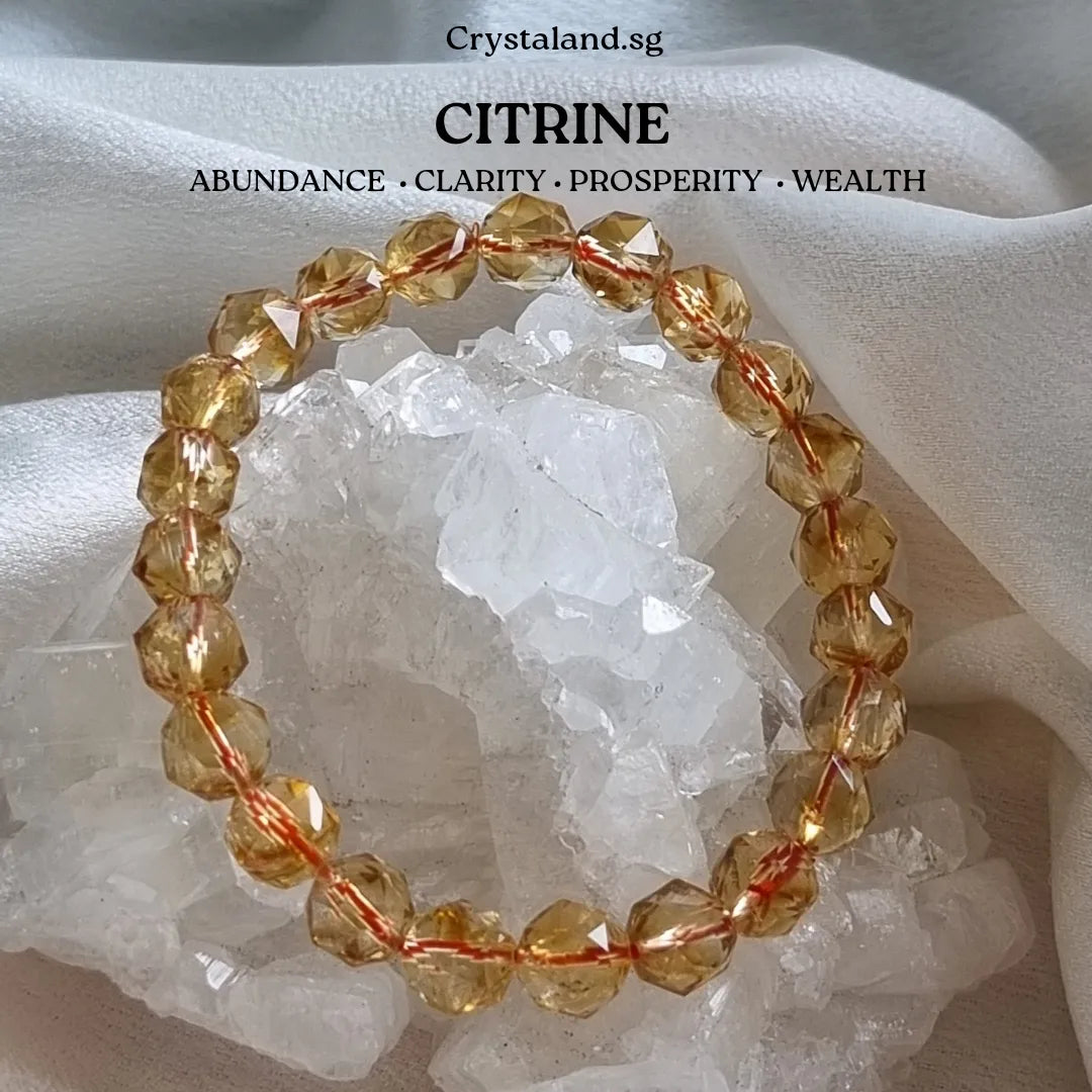 Faceted Citrine Bracelet