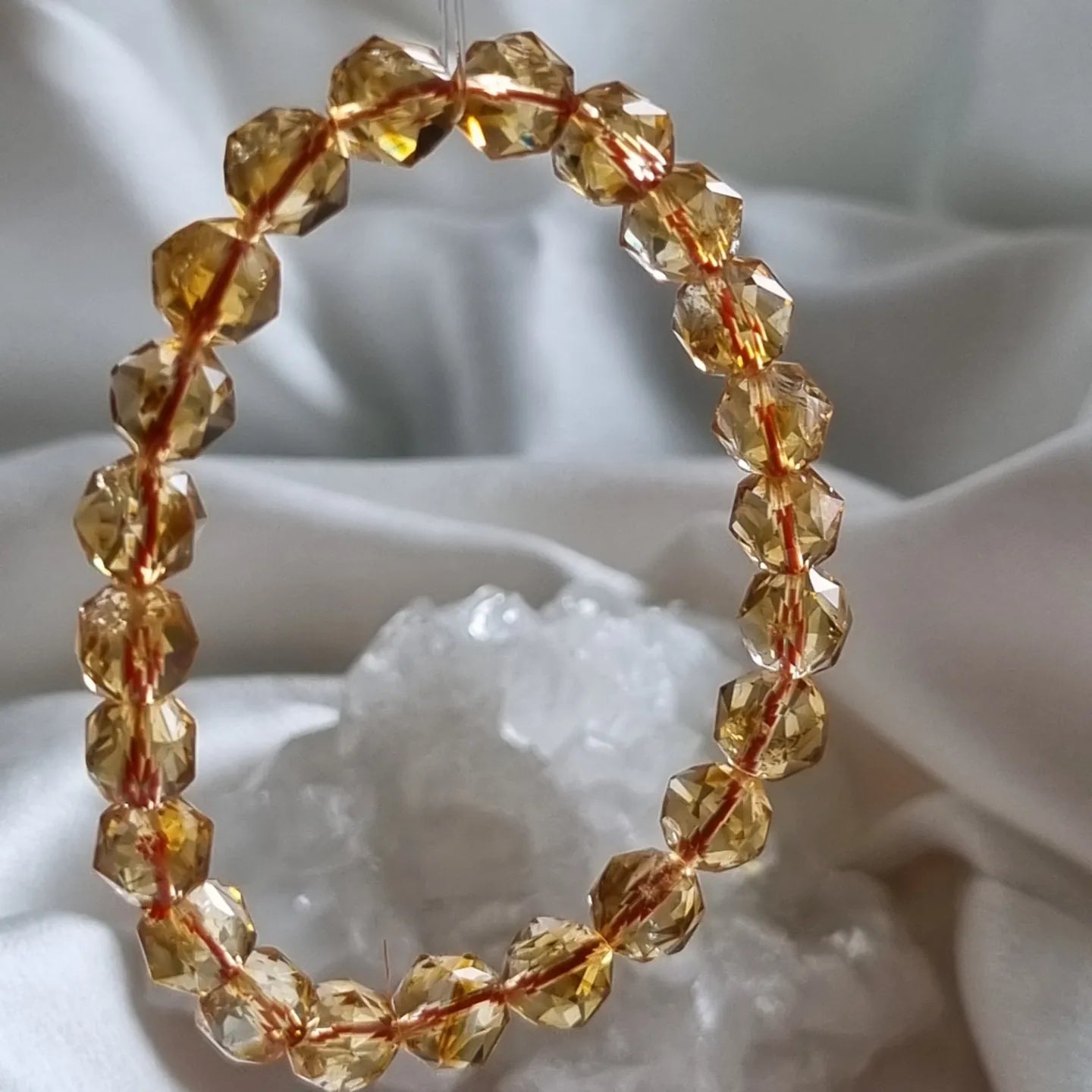 Faceted Citrine Bracelet
