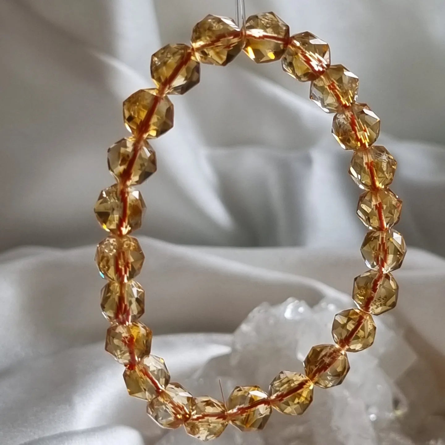 Faceted Citrine Bracelet